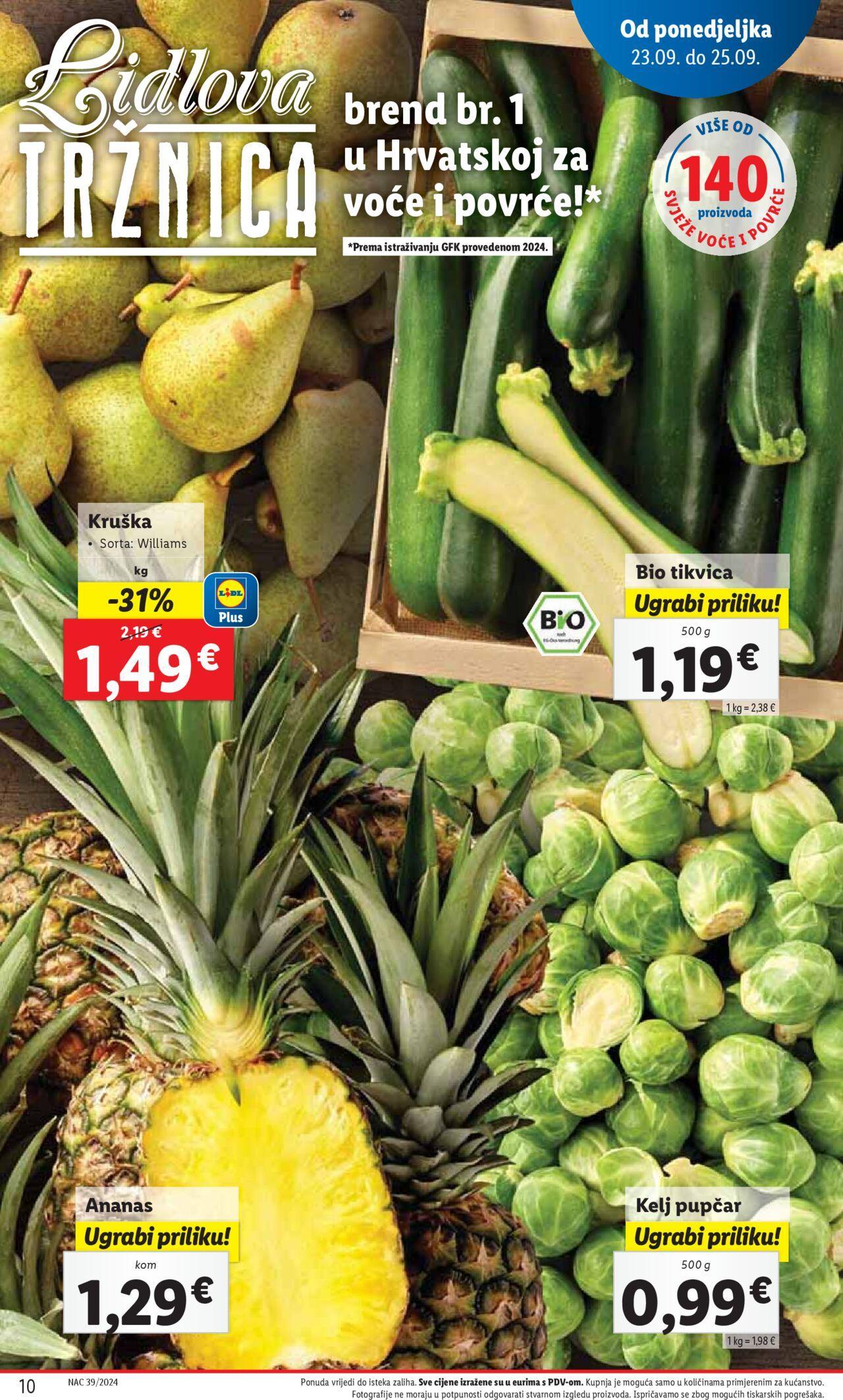 lidl - Katalog Lidl novi 23.09.2024 - 29.09.2024 - page: 10