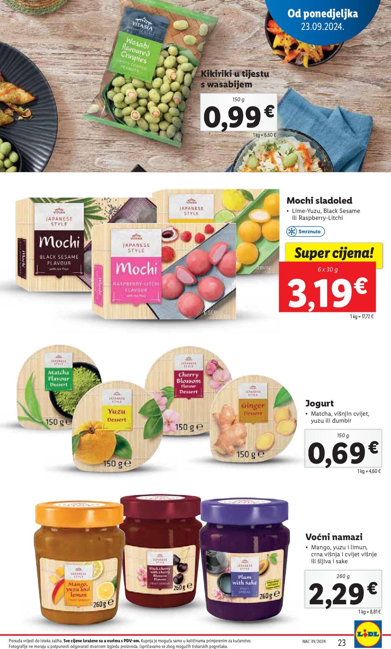 lidl - Katalog Lidl novi 23.09.2024 - 29.09.2024 - page: 23