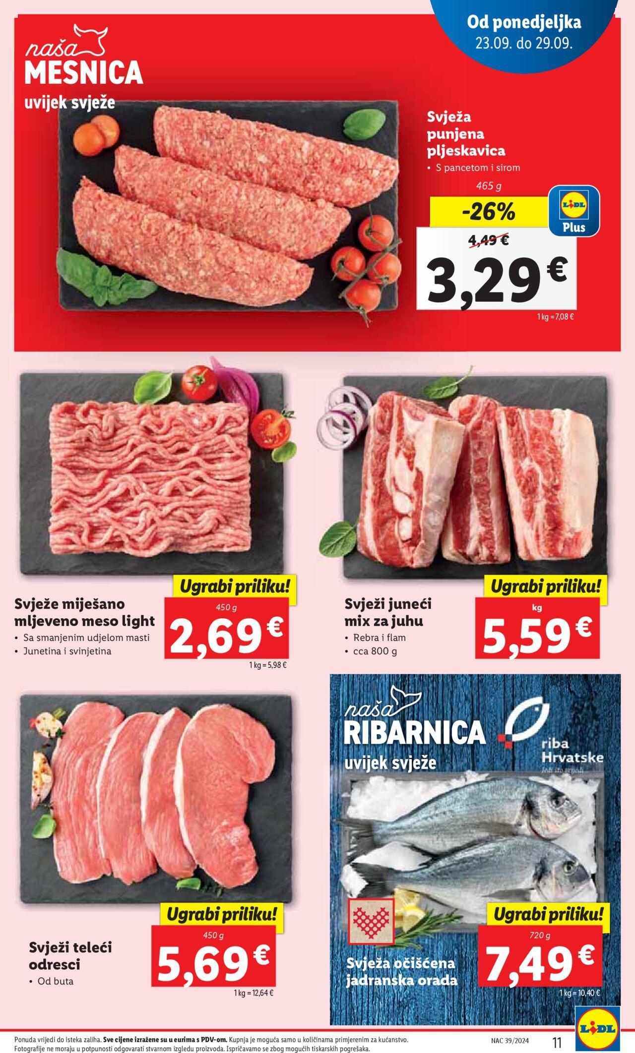 lidl - Katalog Lidl novi 23.09.2024 - 29.09.2024 - page: 11