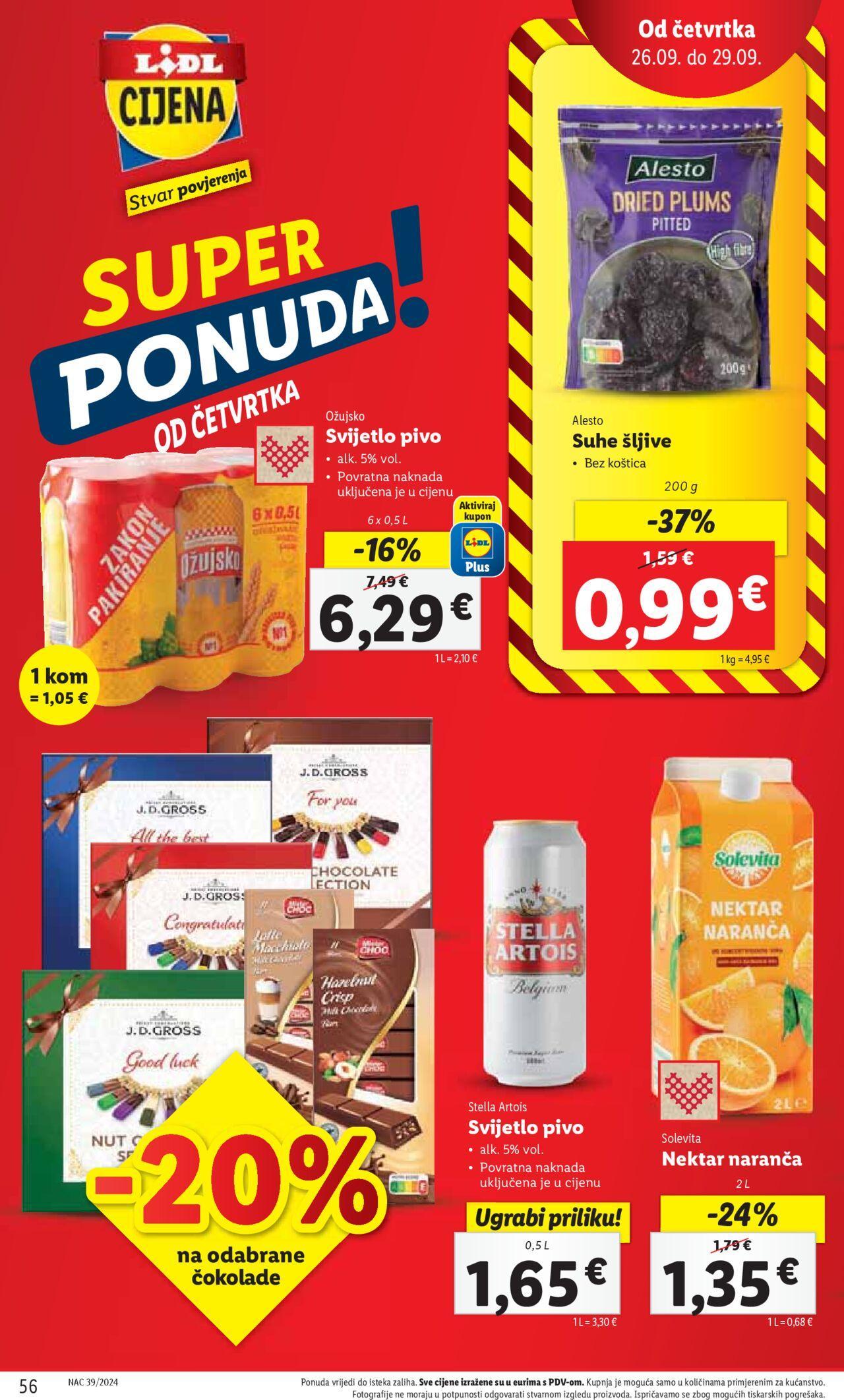 lidl - Katalog Lidl novi 23.09.2024 - 29.09.2024 - page: 56