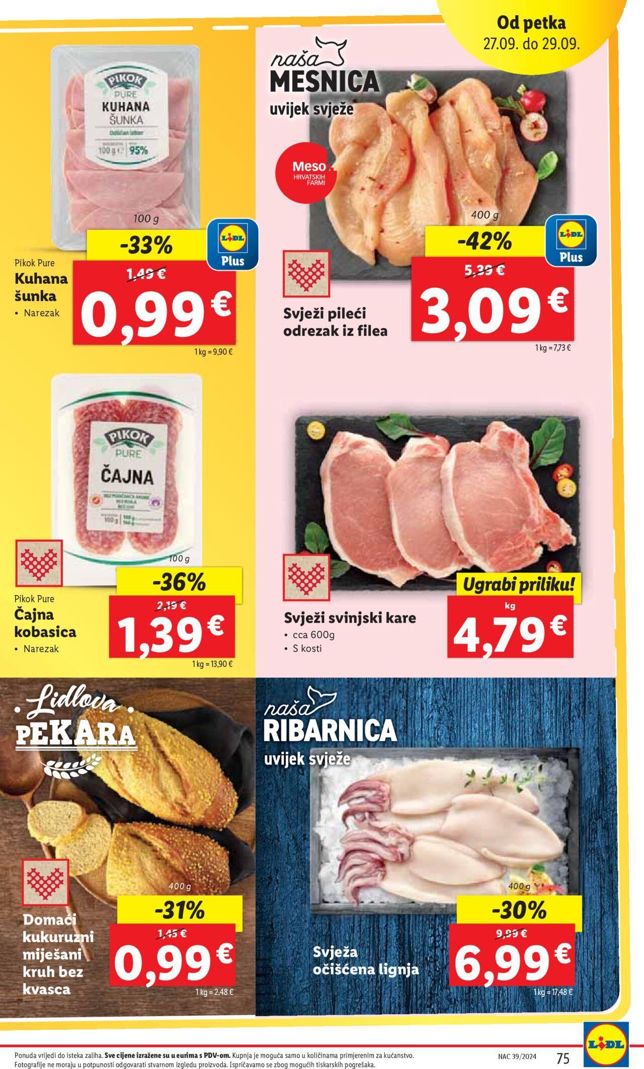 lidl - Katalog Lidl novi 23.09.2024 - 29.09.2024 - page: 75