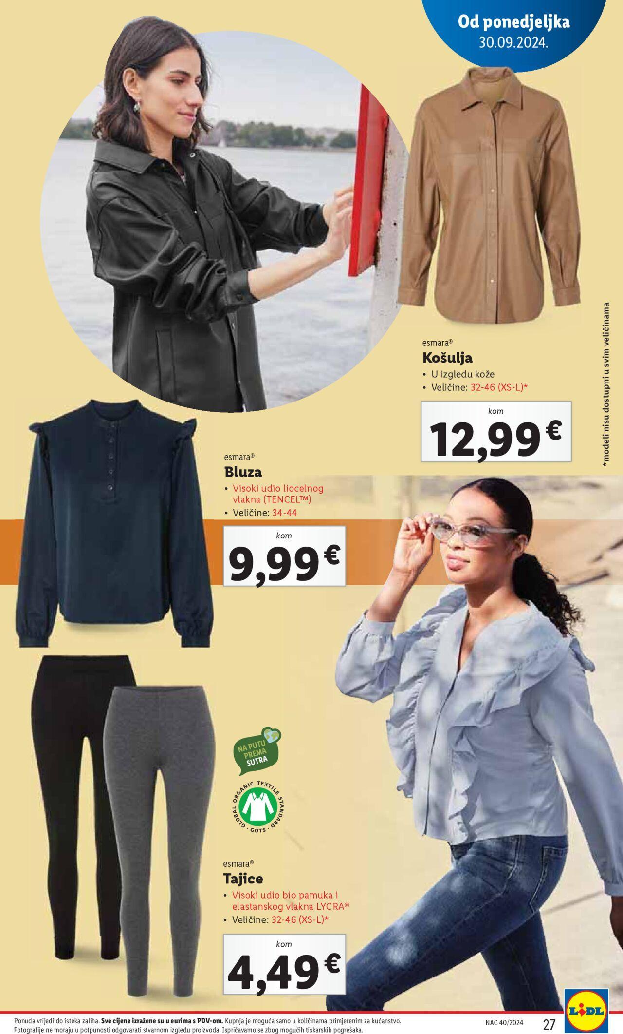 lidl - Katalog Lidl novi 30.09.2024 - 06.10.2024 - page: 27