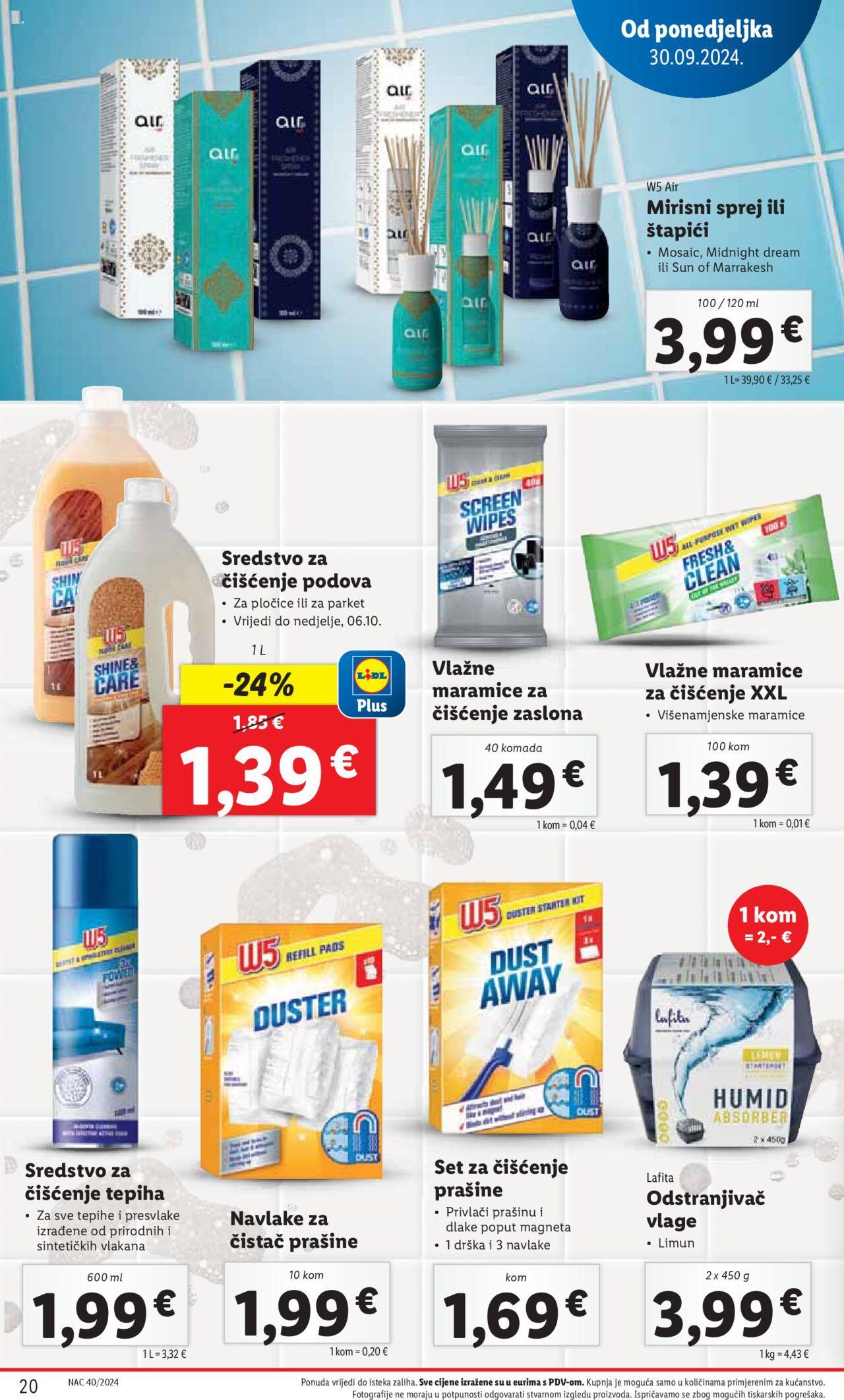 lidl - Katalog Lidl novi 30.09.2024 - 06.10.2024 - page: 20