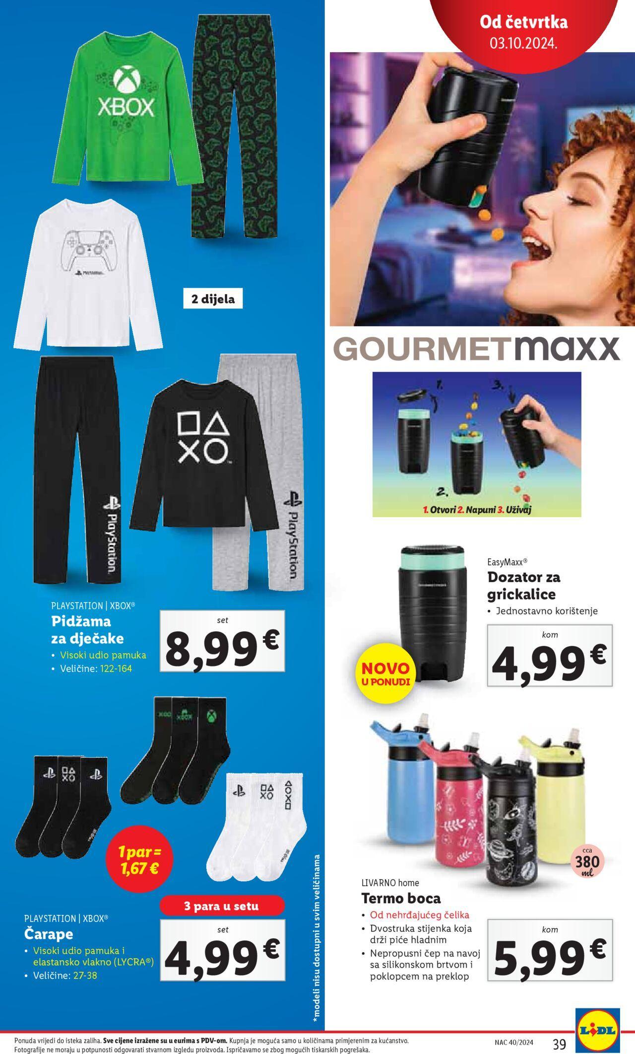 lidl - Katalog Lidl novi 30.09.2024 - 06.10.2024 - page: 39