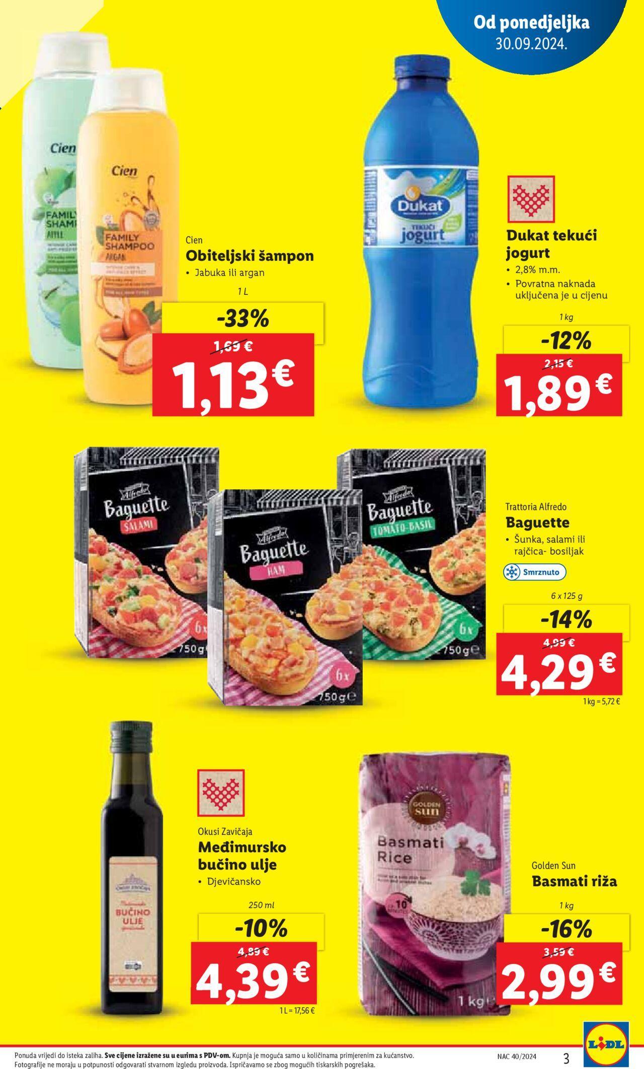 lidl - Katalog Lidl novi 30.09.2024 - 06.10.2024 - page: 3