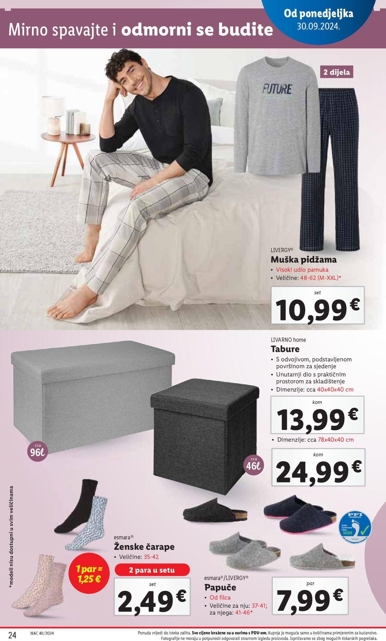 lidl - Katalog Lidl novi 30.09.2024 - 06.10.2024 - page: 24