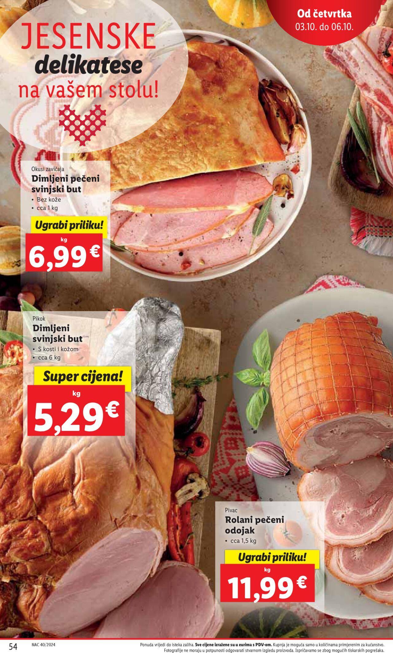 lidl - Katalog Lidl novi 30.09.2024 - 06.10.2024 - page: 54