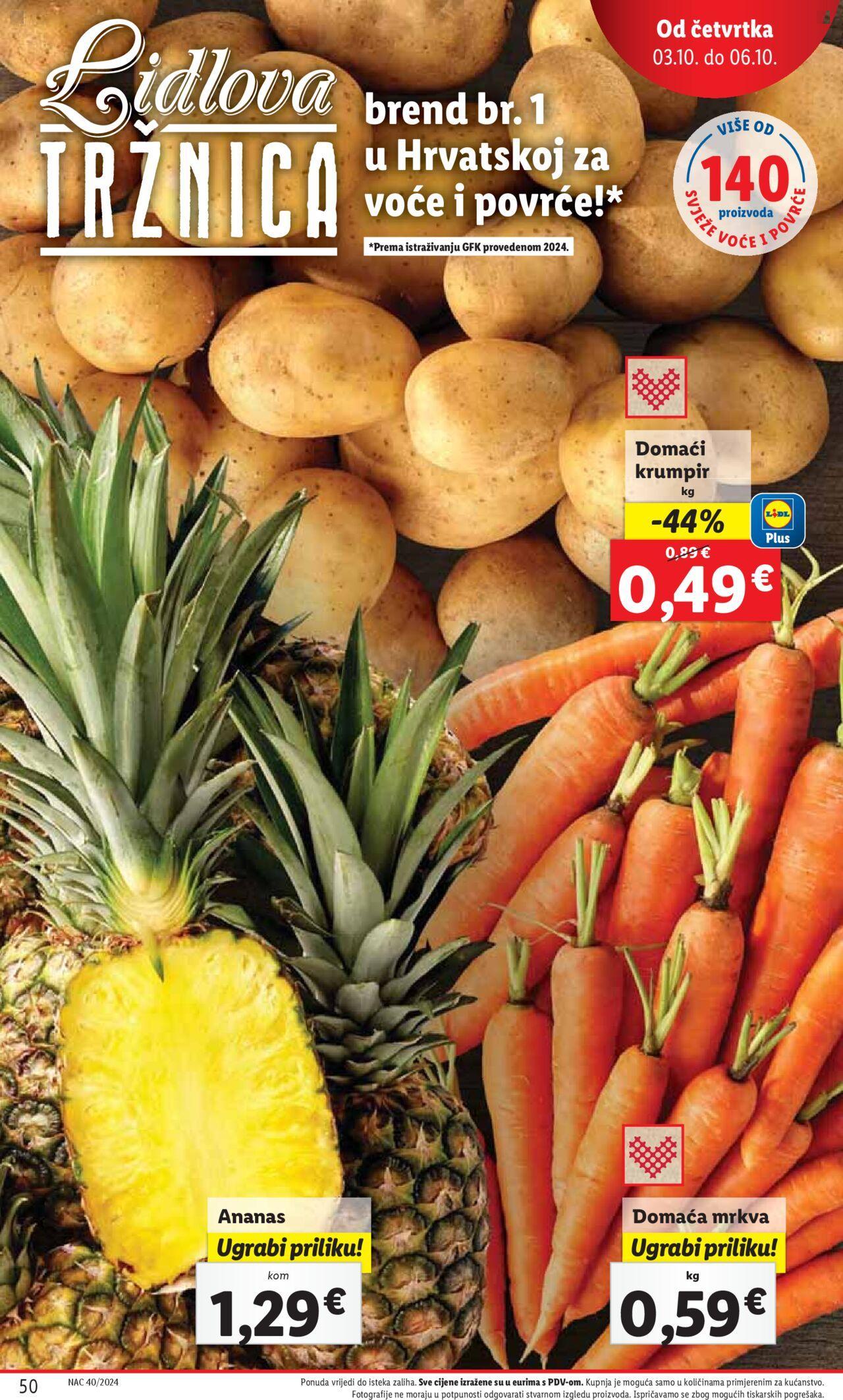 lidl - Katalog Lidl novi 30.09.2024 - 06.10.2024 - page: 50