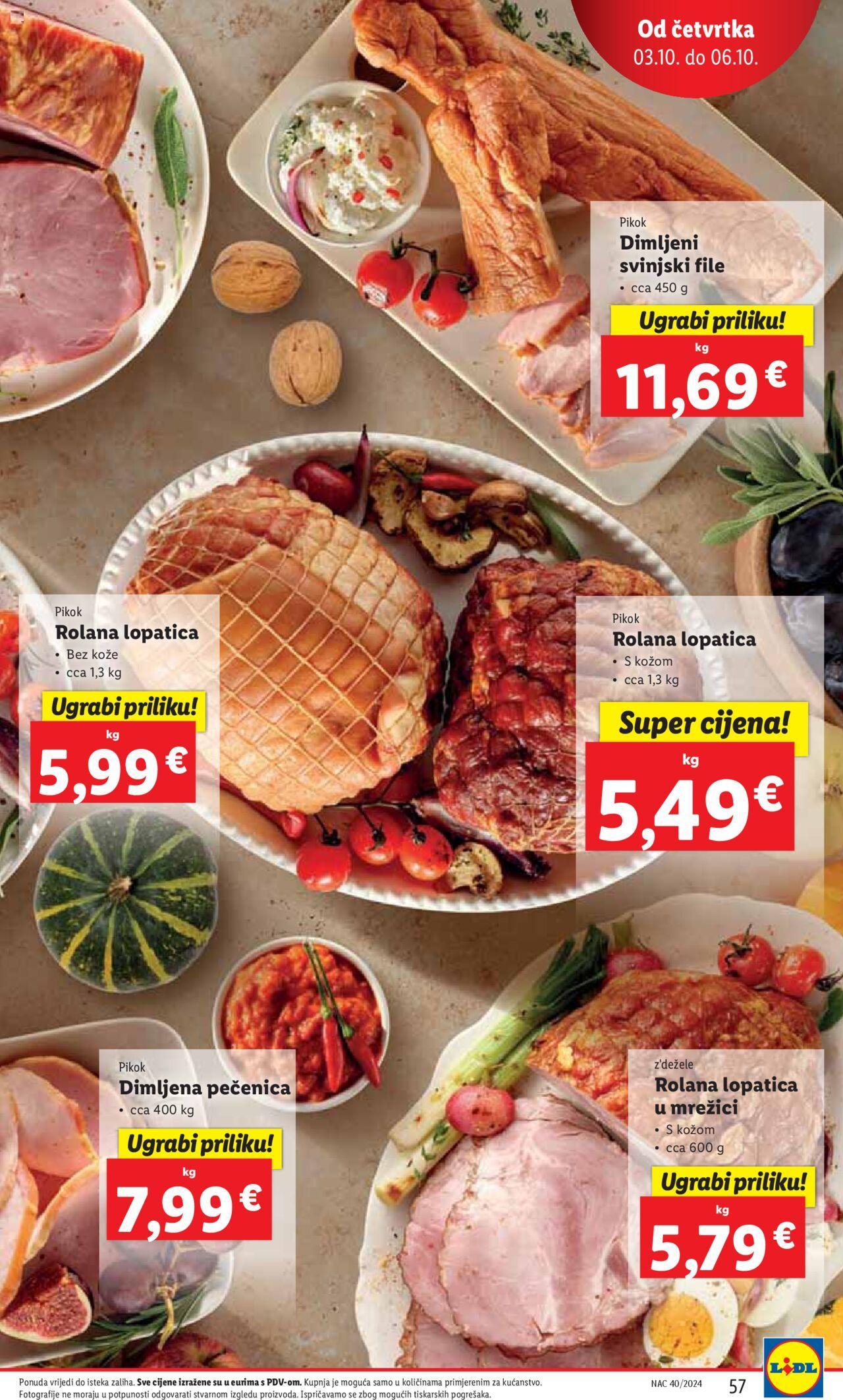 lidl - Katalog Lidl novi 30.09.2024 - 06.10.2024 - page: 57