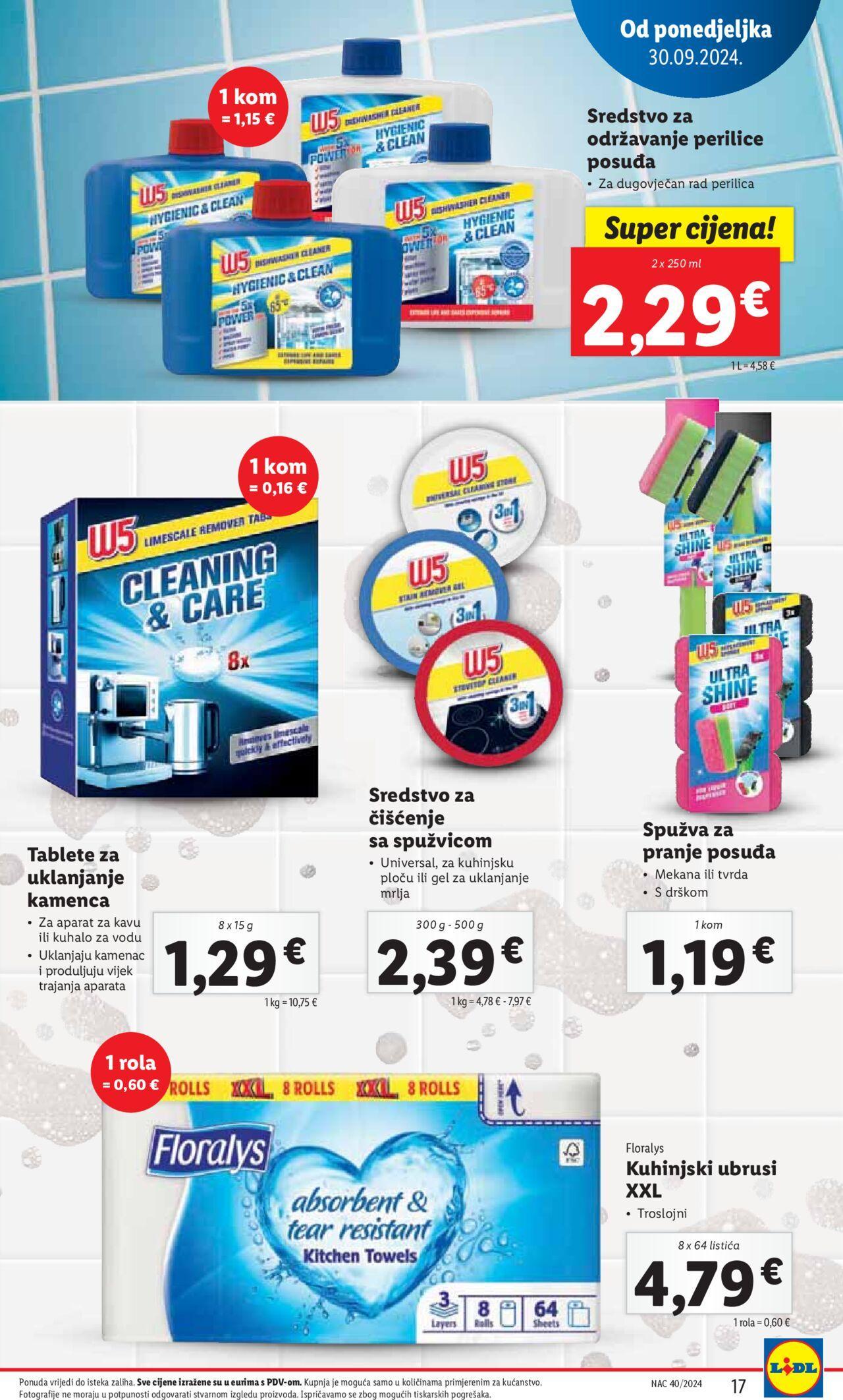 lidl - Katalog Lidl novi 30.09.2024 - 06.10.2024 - page: 17