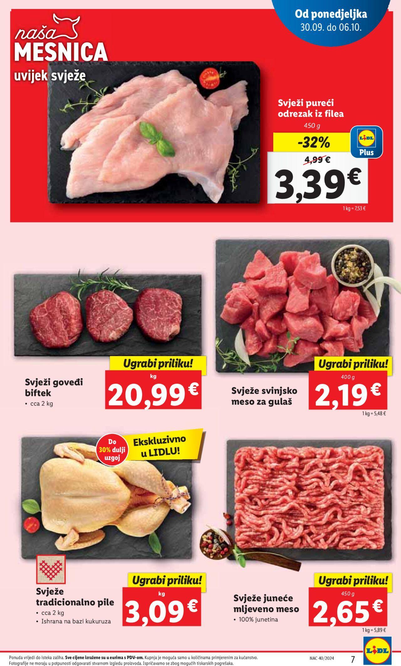 lidl - Katalog Lidl novi 30.09.2024 - 06.10.2024 - page: 7