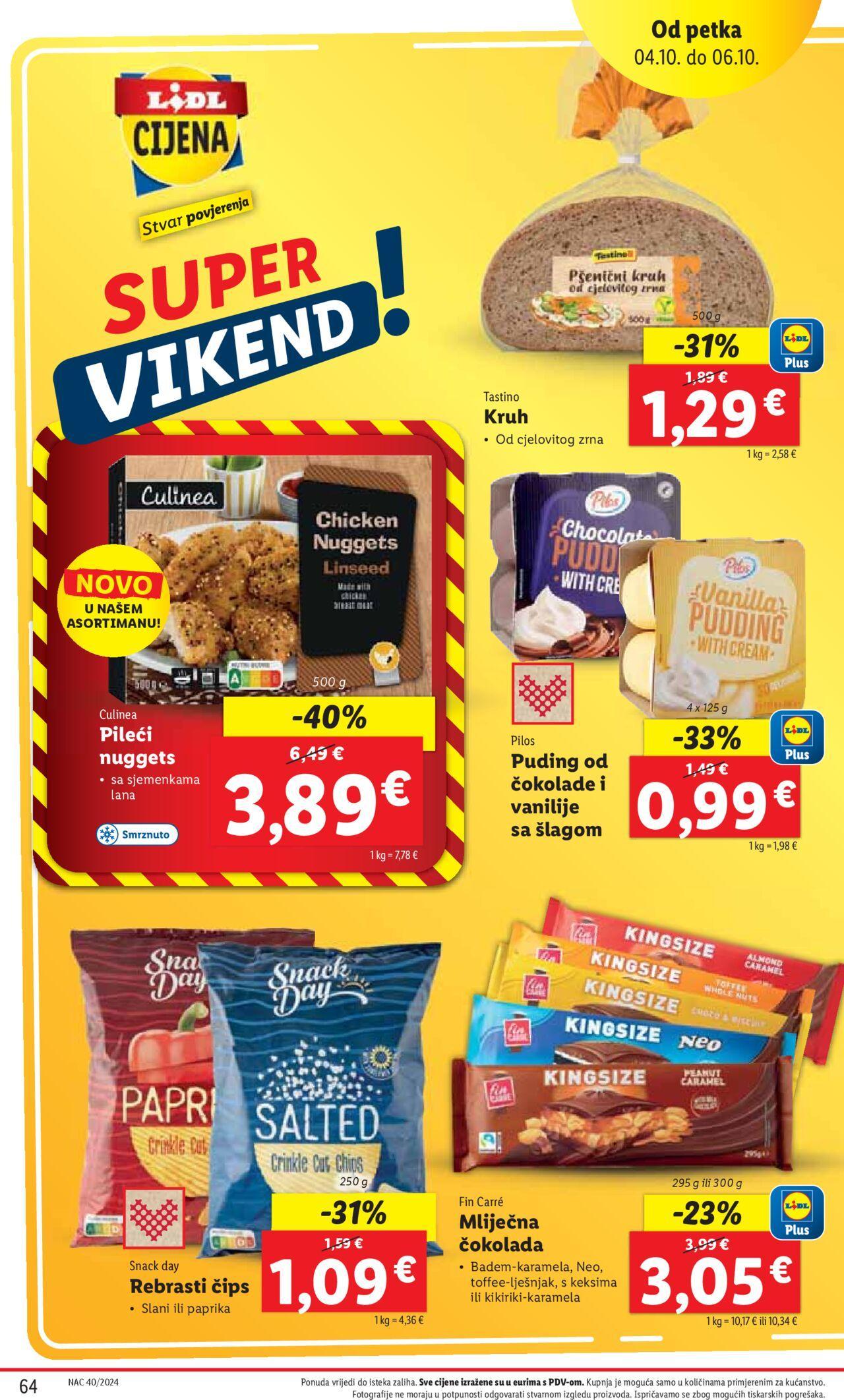 lidl - Katalog Lidl novi 30.09.2024 - 06.10.2024 - page: 64