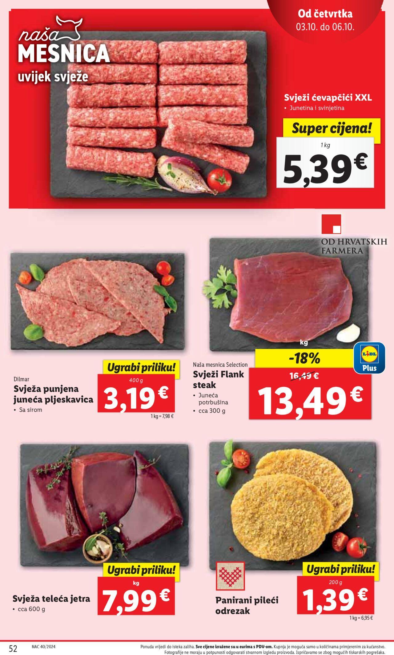 lidl - Katalog Lidl novi 30.09.2024 - 06.10.2024 - page: 52