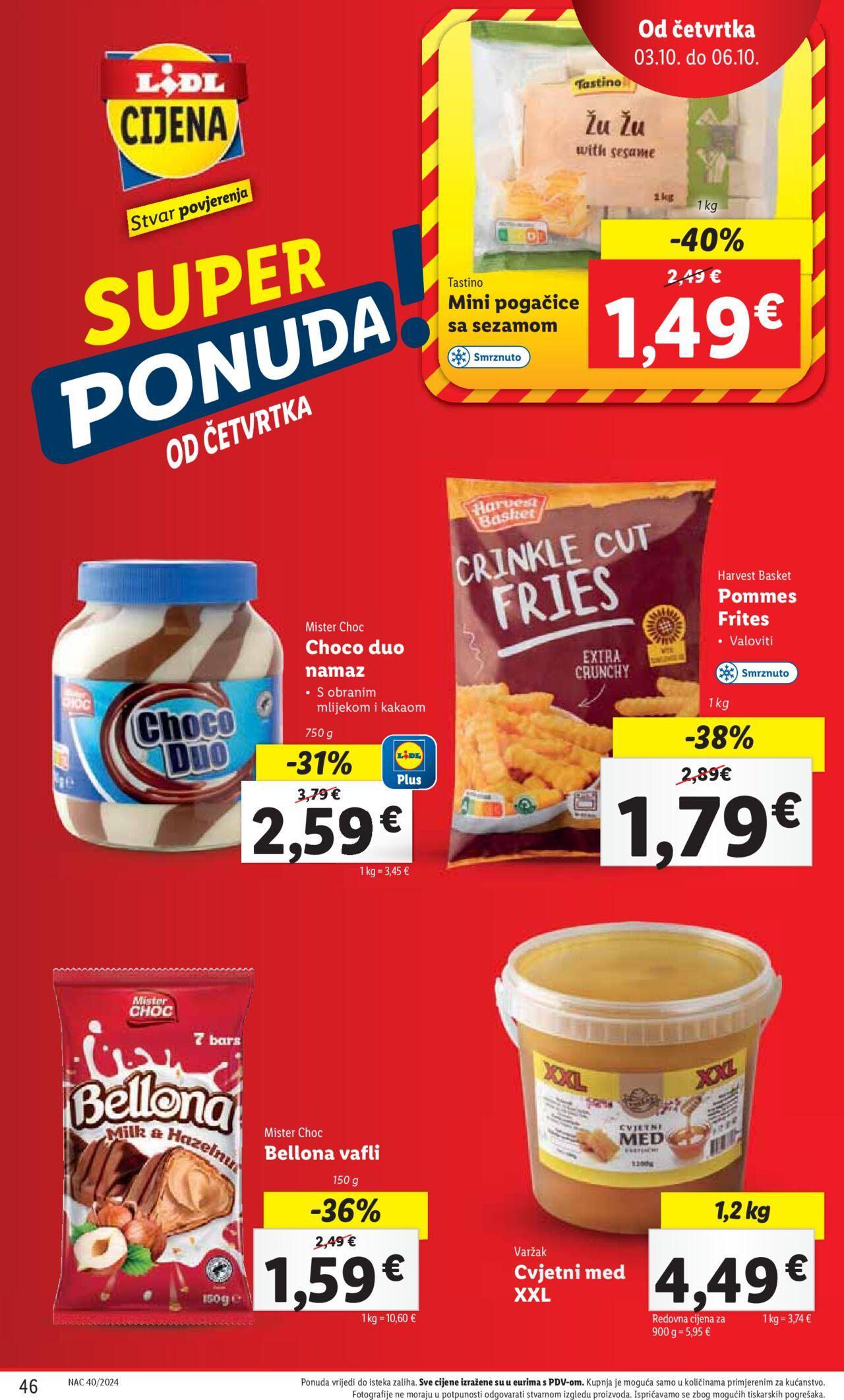 lidl - Katalog Lidl novi 30.09.2024 - 06.10.2024 - page: 46