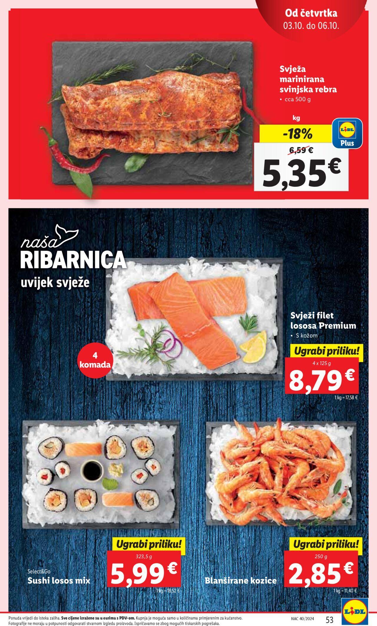 lidl - Katalog Lidl novi 30.09.2024 - 06.10.2024 - page: 53