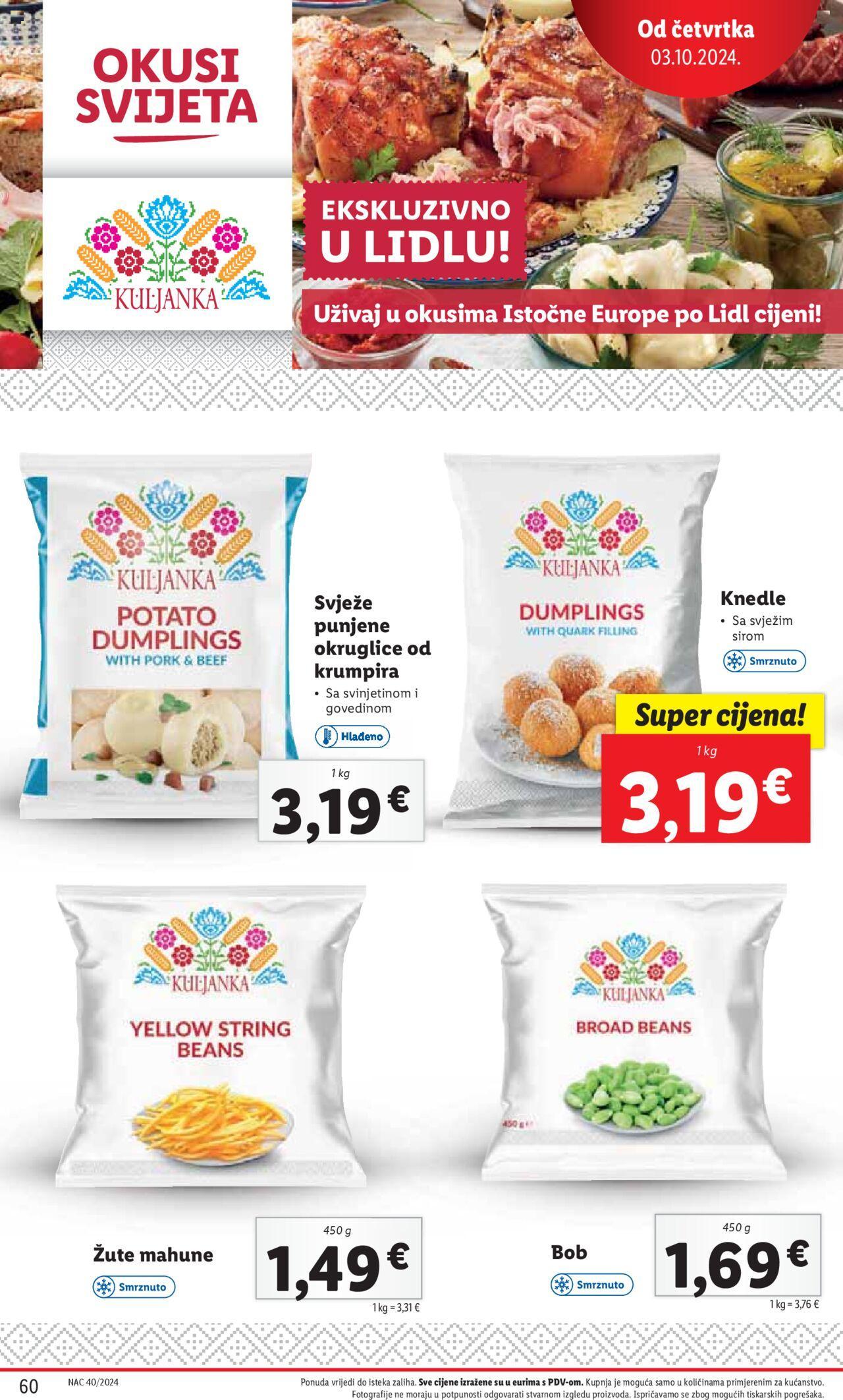 lidl - Katalog Lidl novi 30.09.2024 - 06.10.2024 - page: 60