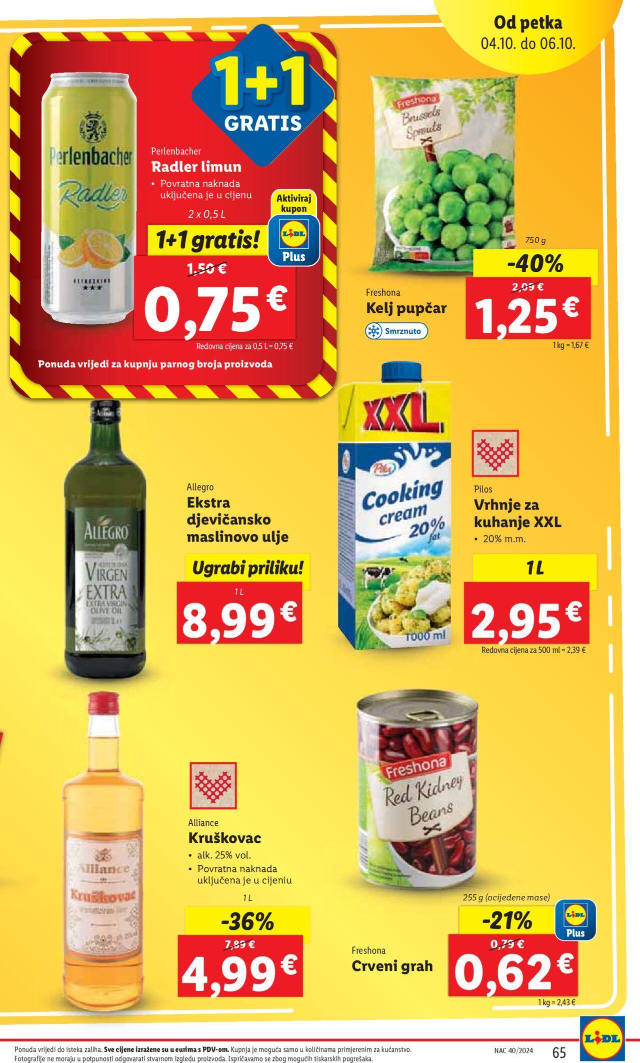 lidl - Katalog Lidl novi 30.09.2024 - 06.10.2024 - page: 65