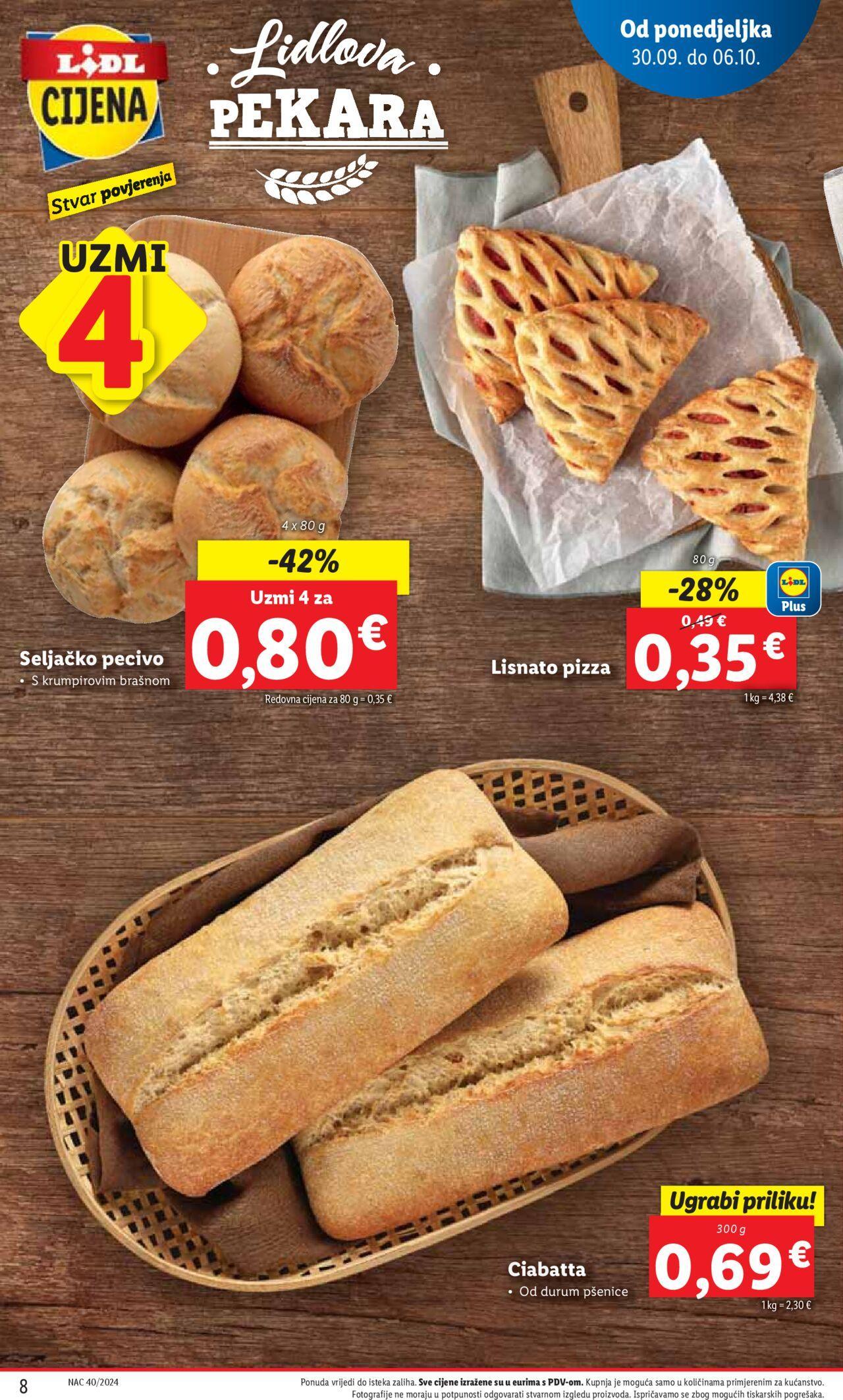 lidl - Katalog Lidl novi 30.09.2024 - 06.10.2024 - page: 8