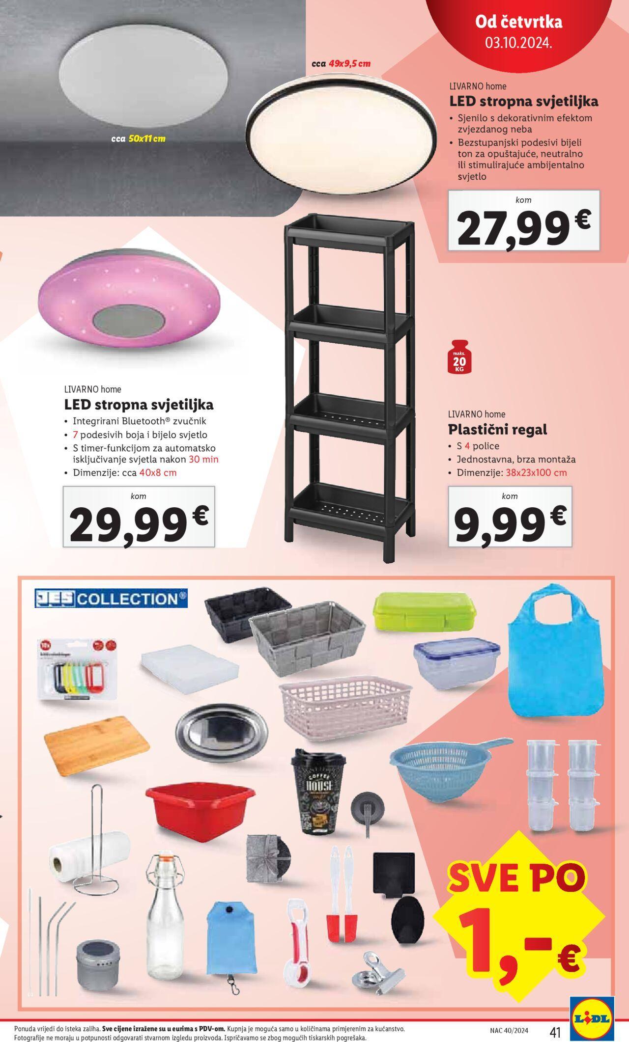 lidl - Katalog Lidl novi 30.09.2024 - 06.10.2024 - page: 41