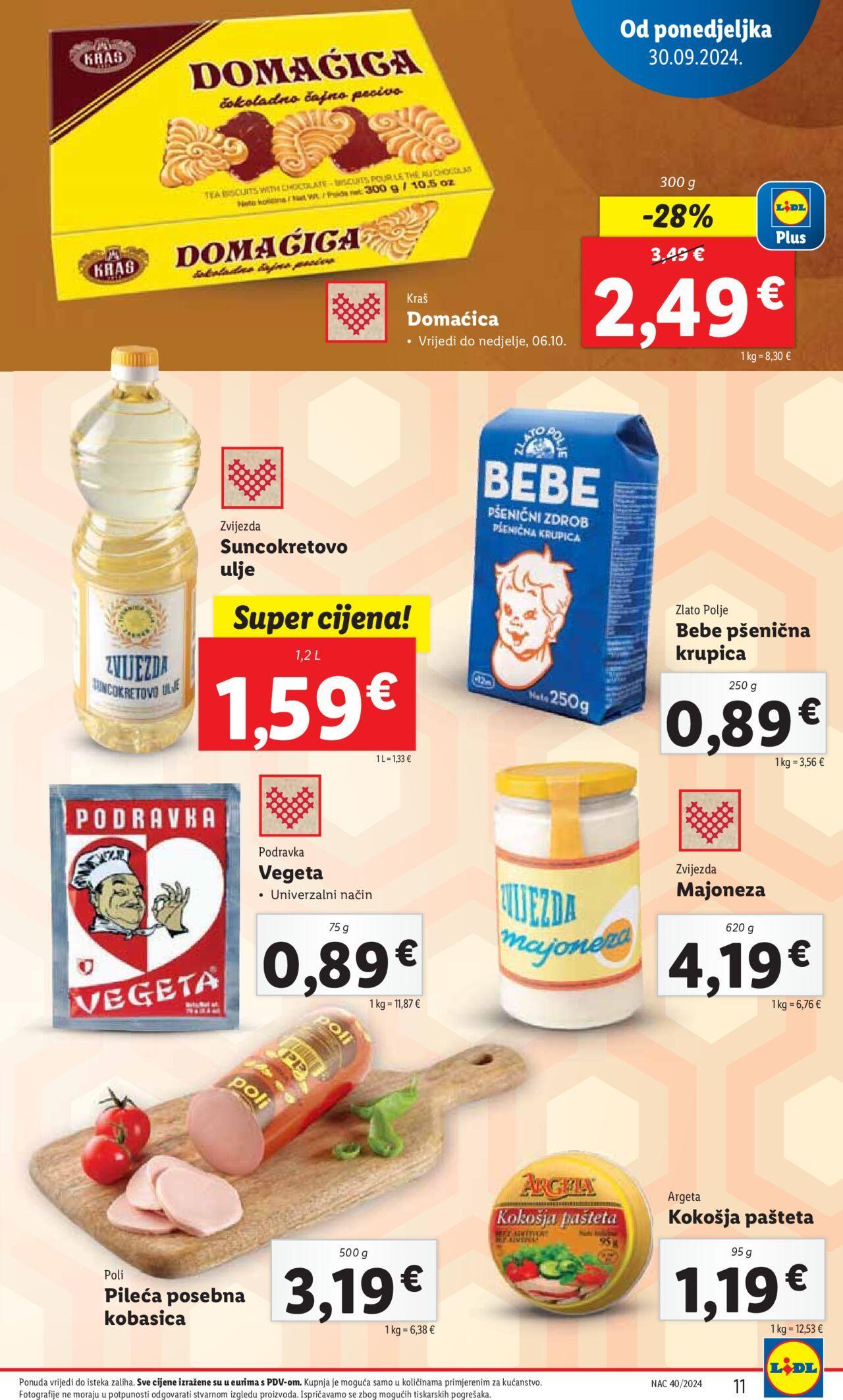 lidl - Katalog Lidl novi 30.09.2024 - 06.10.2024 - page: 11