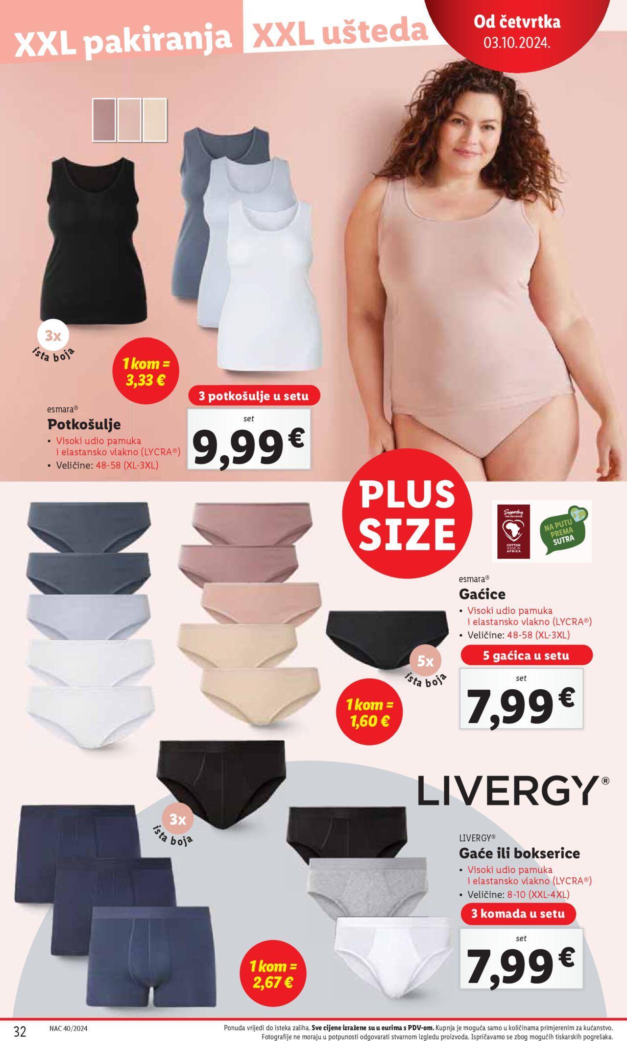 lidl - Katalog Lidl novi 30.09.2024 - 06.10.2024 - page: 32