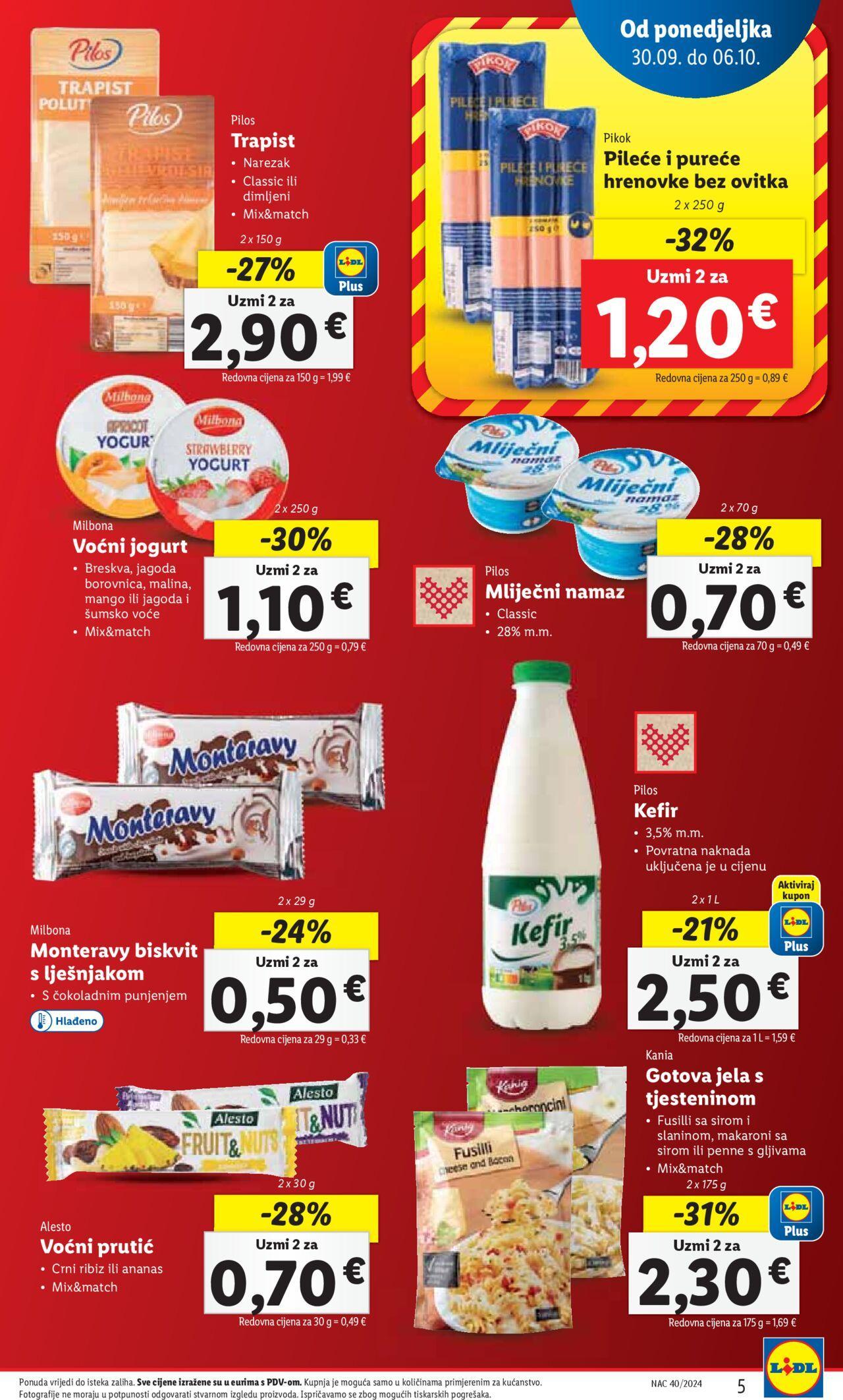 lidl - Katalog Lidl novi 30.09.2024 - 06.10.2024 - page: 5