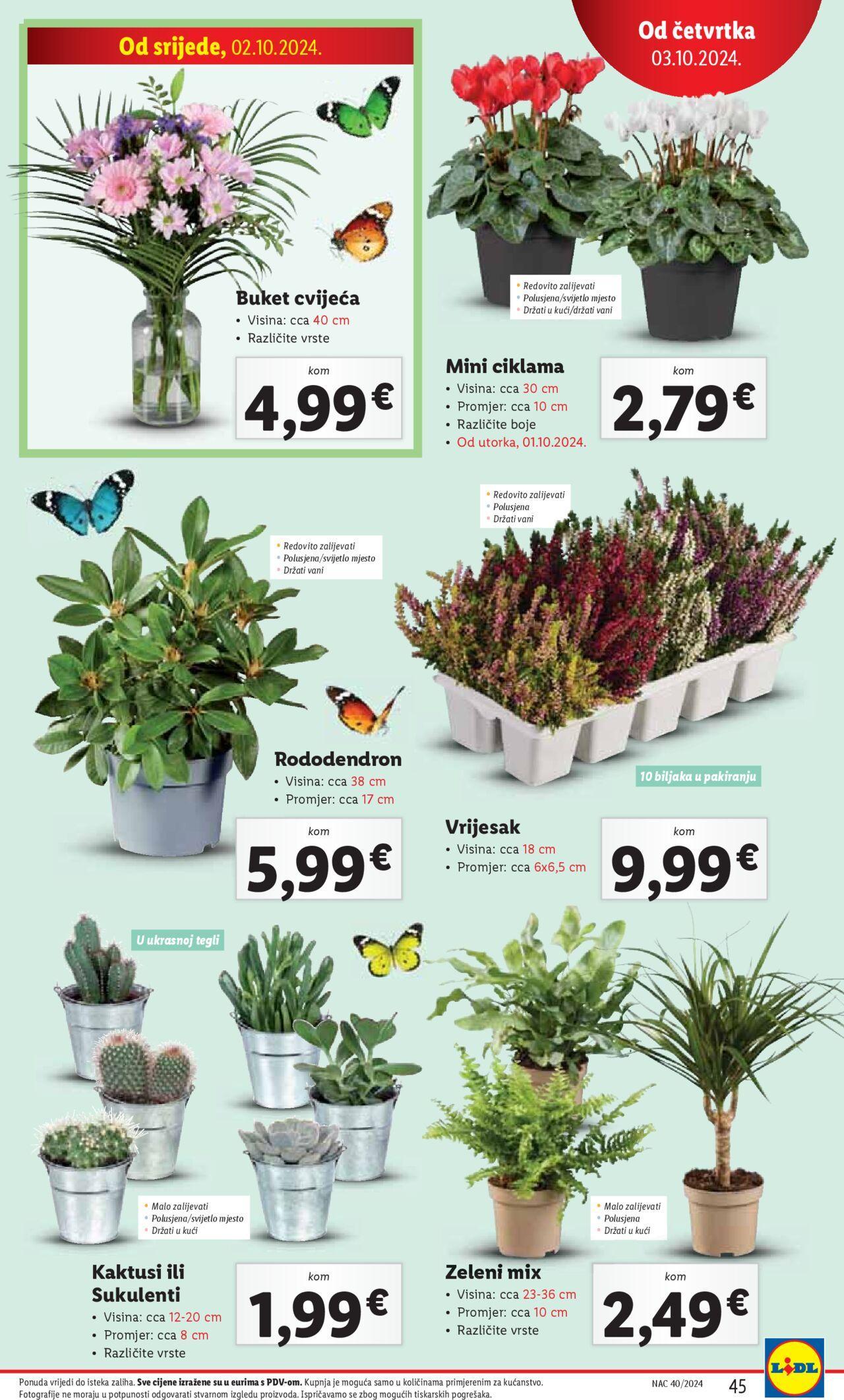 lidl - Katalog Lidl novi 30.09.2024 - 06.10.2024 - page: 45