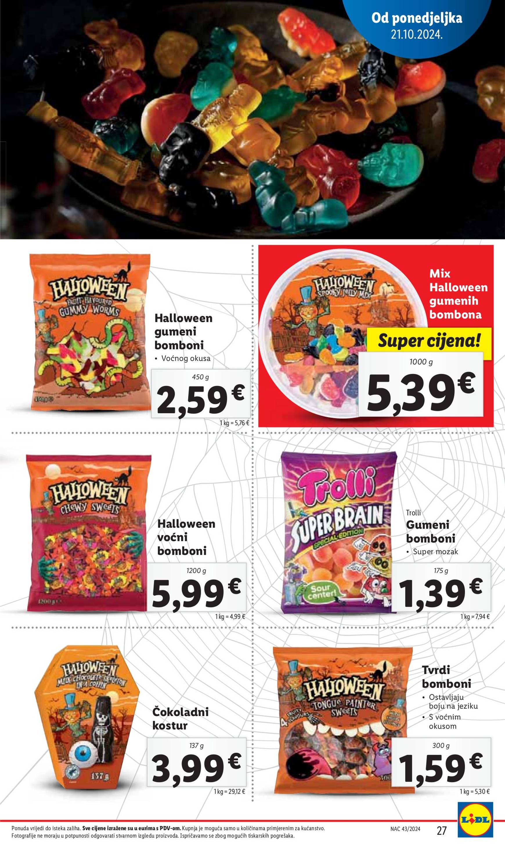 lidl - Lidl katalog vrijedi od 21.10. do 27.10. - page: 27