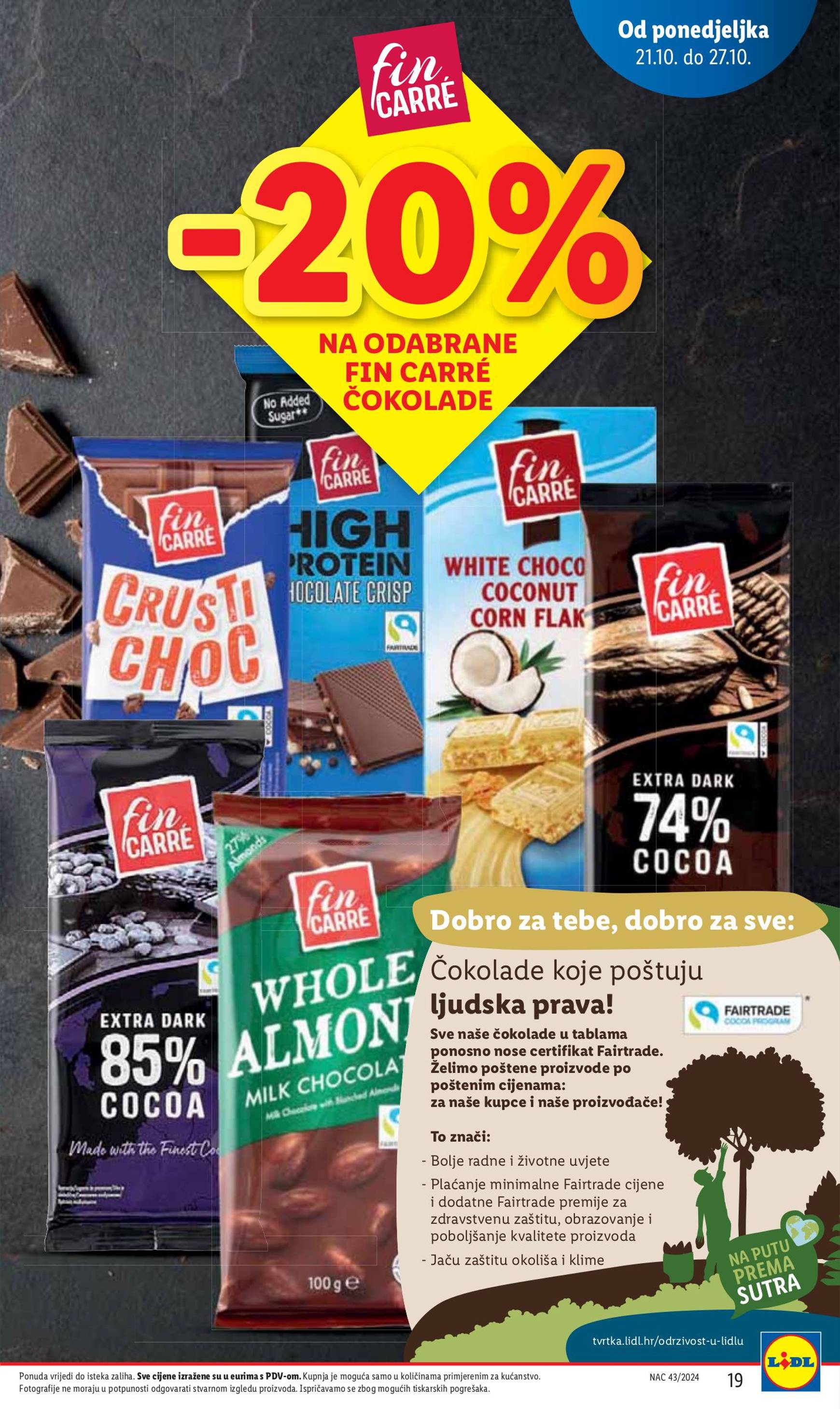 lidl - Lidl katalog vrijedi od 21.10. do 27.10. - page: 19