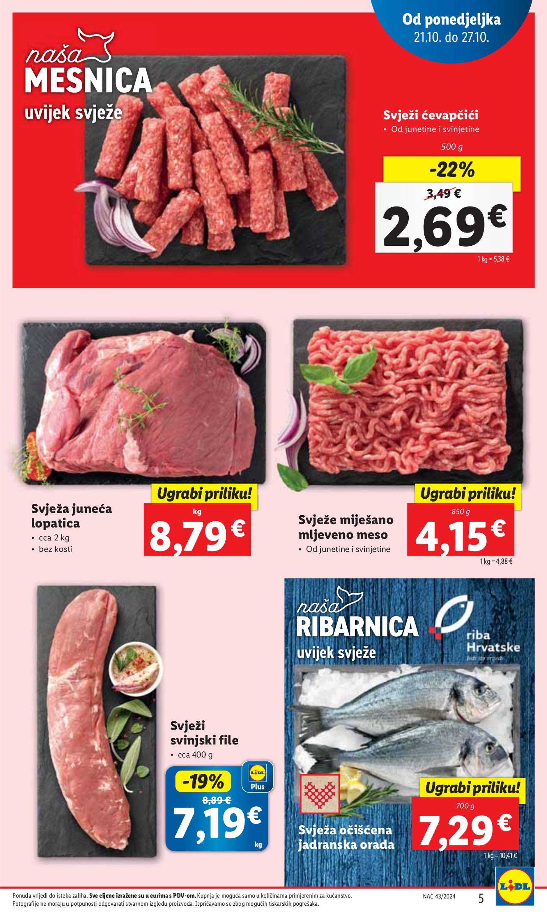 lidl - Lidl katalog vrijedi od 21.10. do 27.10. - page: 5