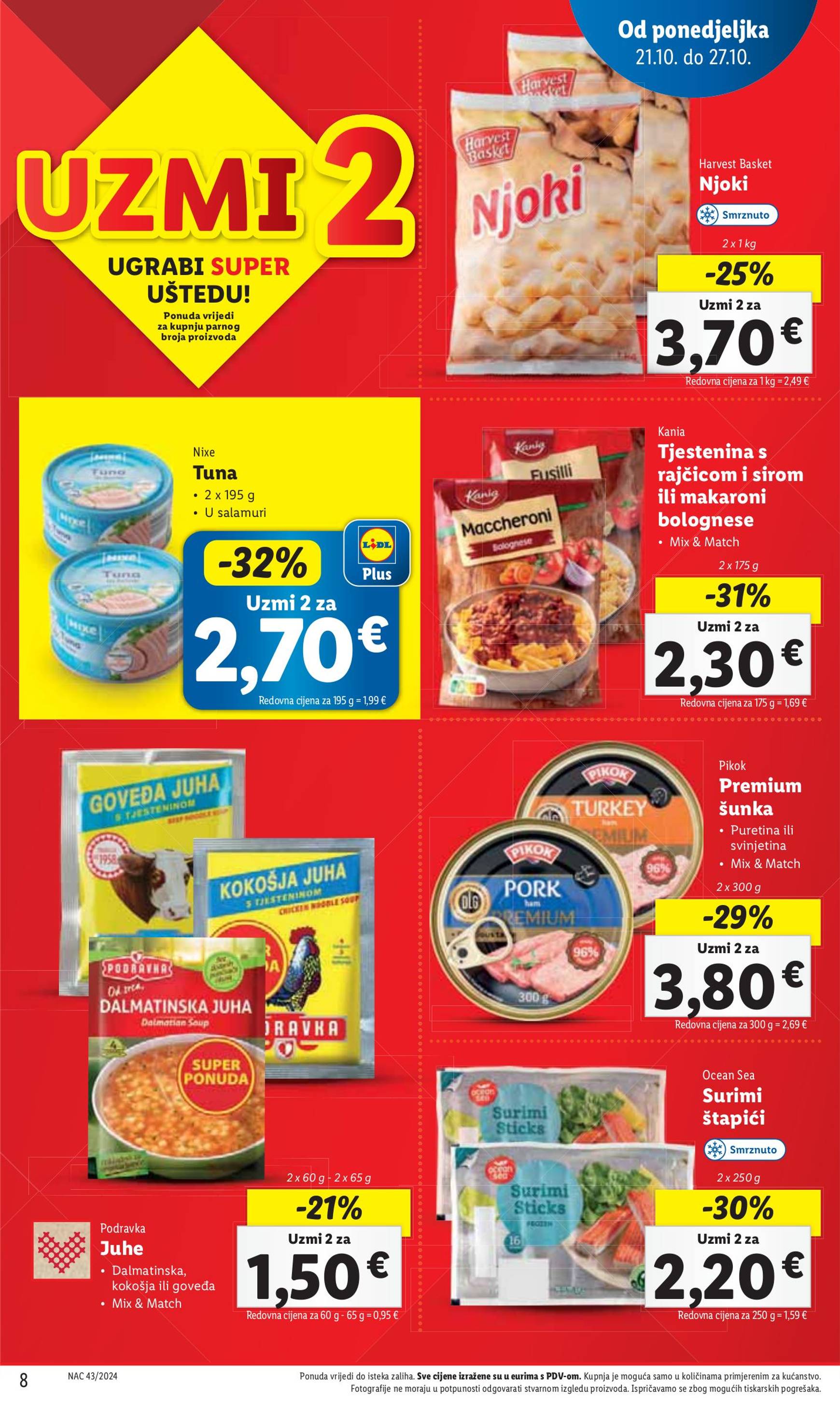 lidl - Lidl katalog vrijedi od 21.10. do 27.10. - page: 8