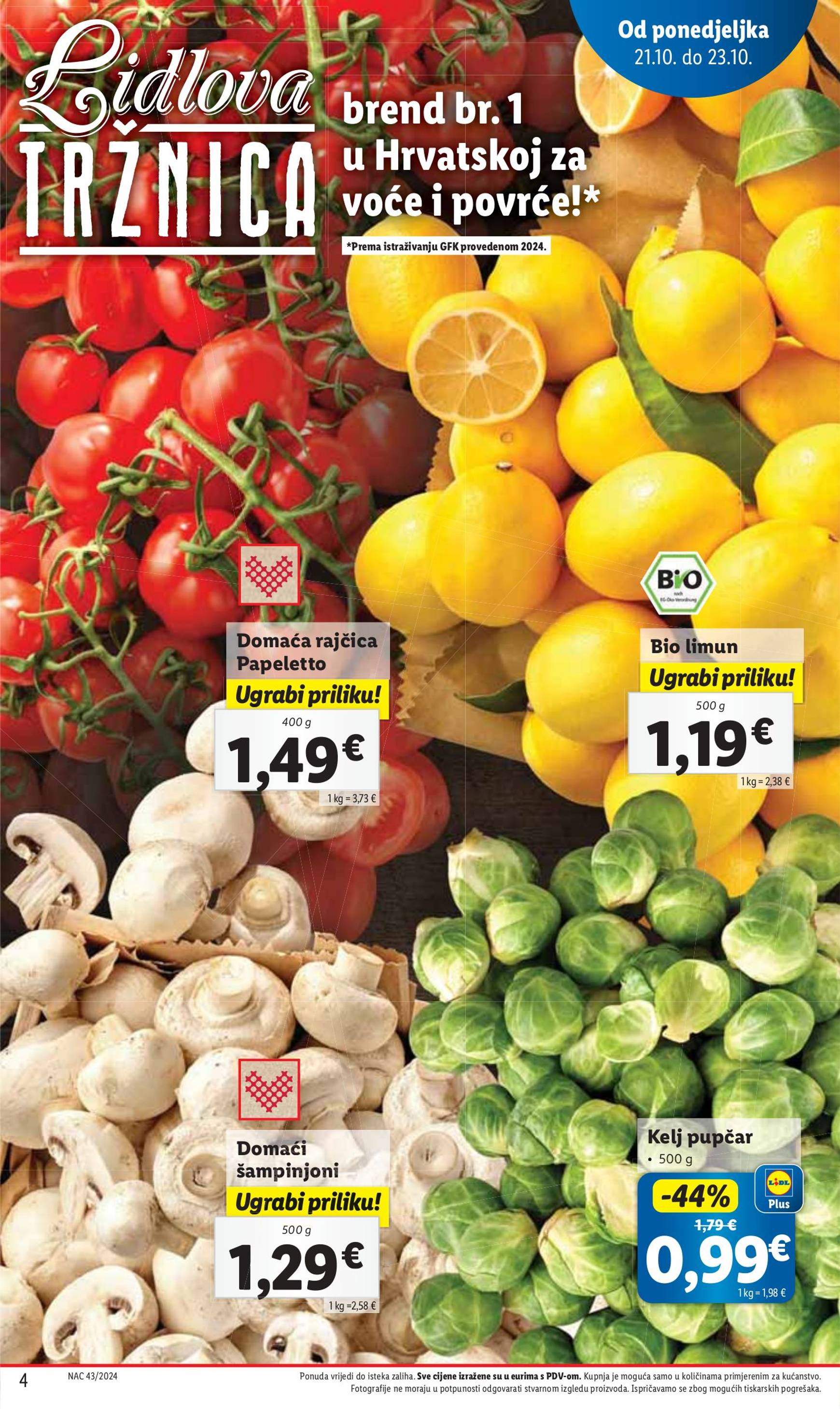 lidl - Lidl katalog vrijedi od 21.10. do 27.10. - page: 4