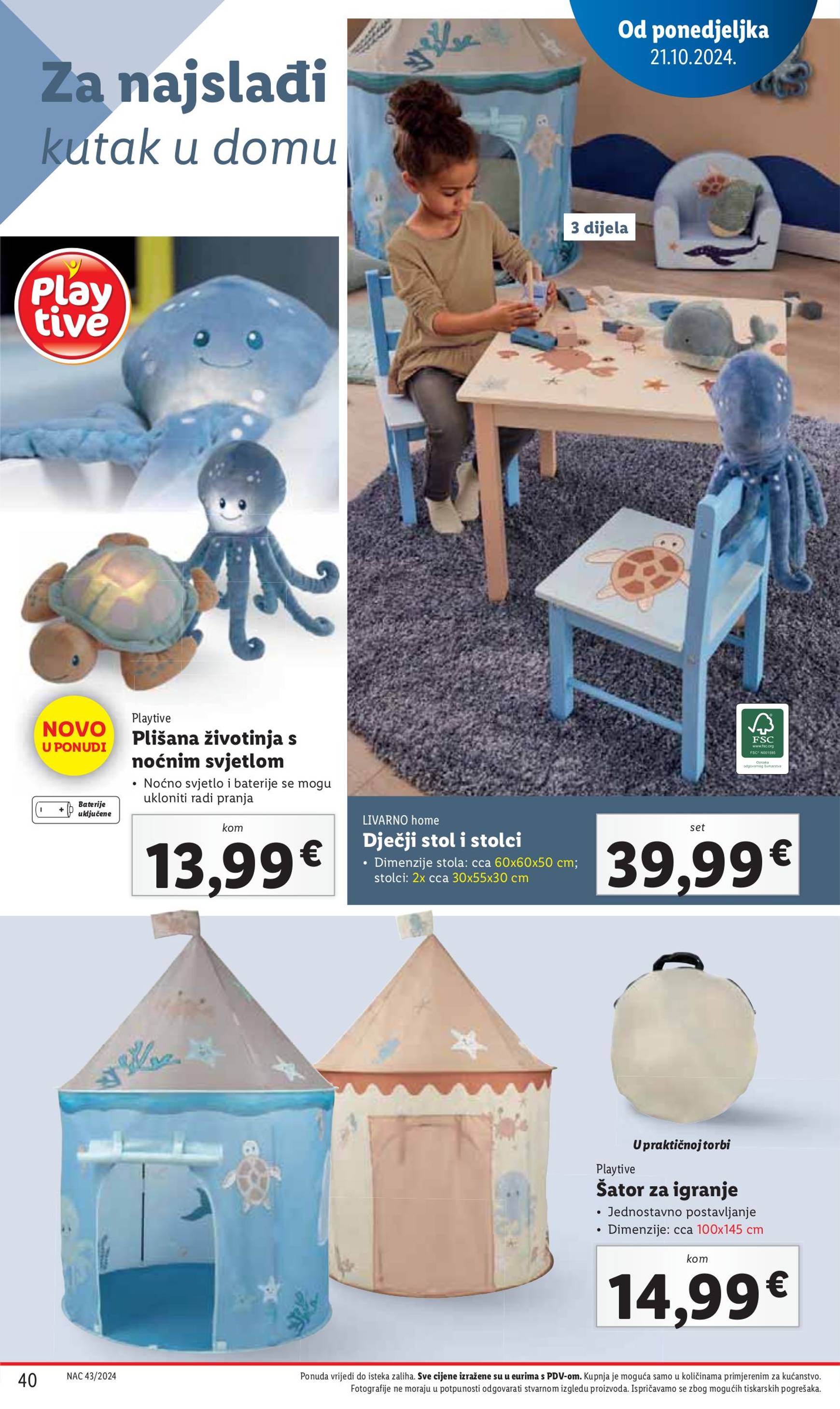 lidl - Lidl katalog vrijedi od 21.10. do 27.10. - page: 40