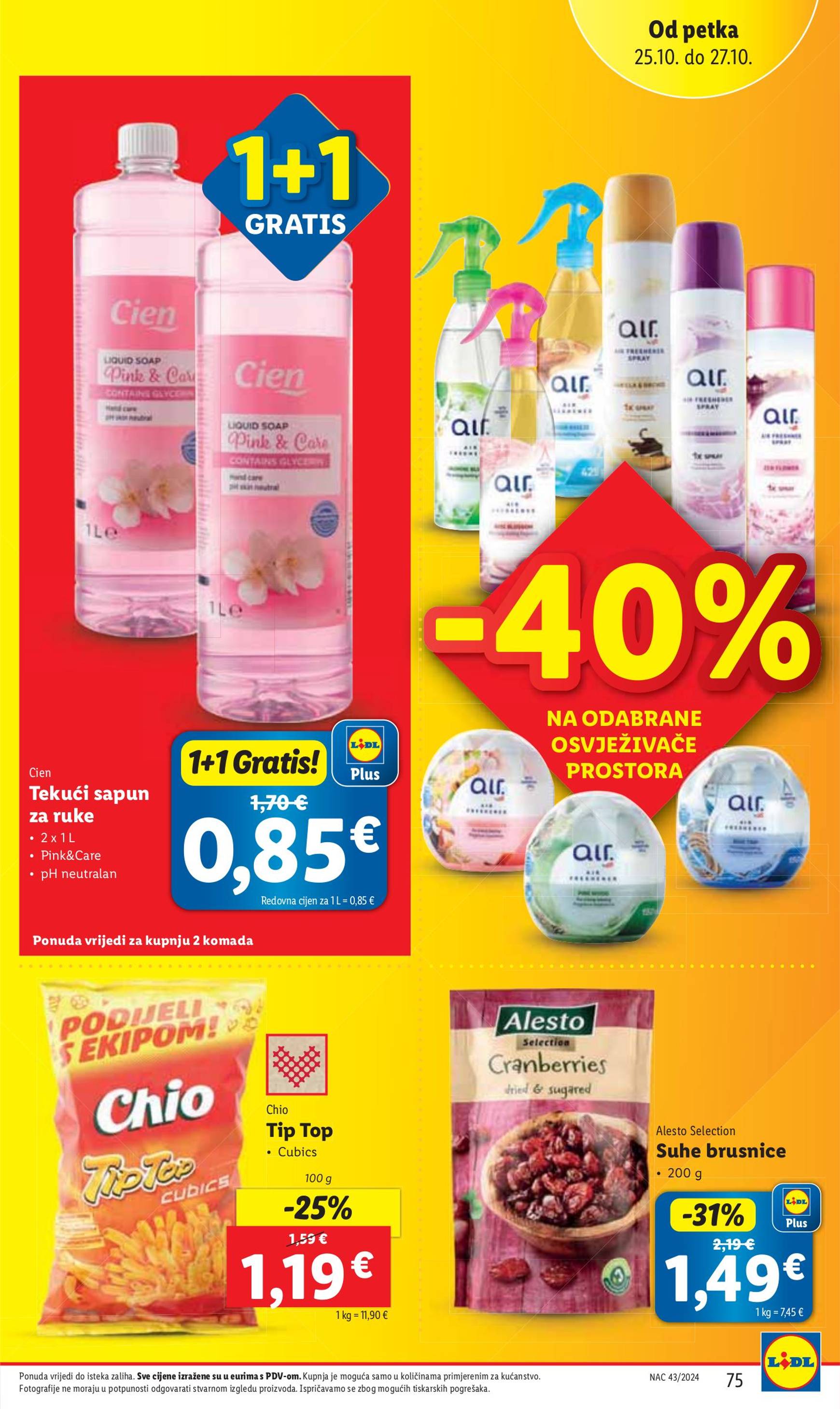 lidl - Lidl katalog vrijedi od 21.10. do 27.10. - page: 75