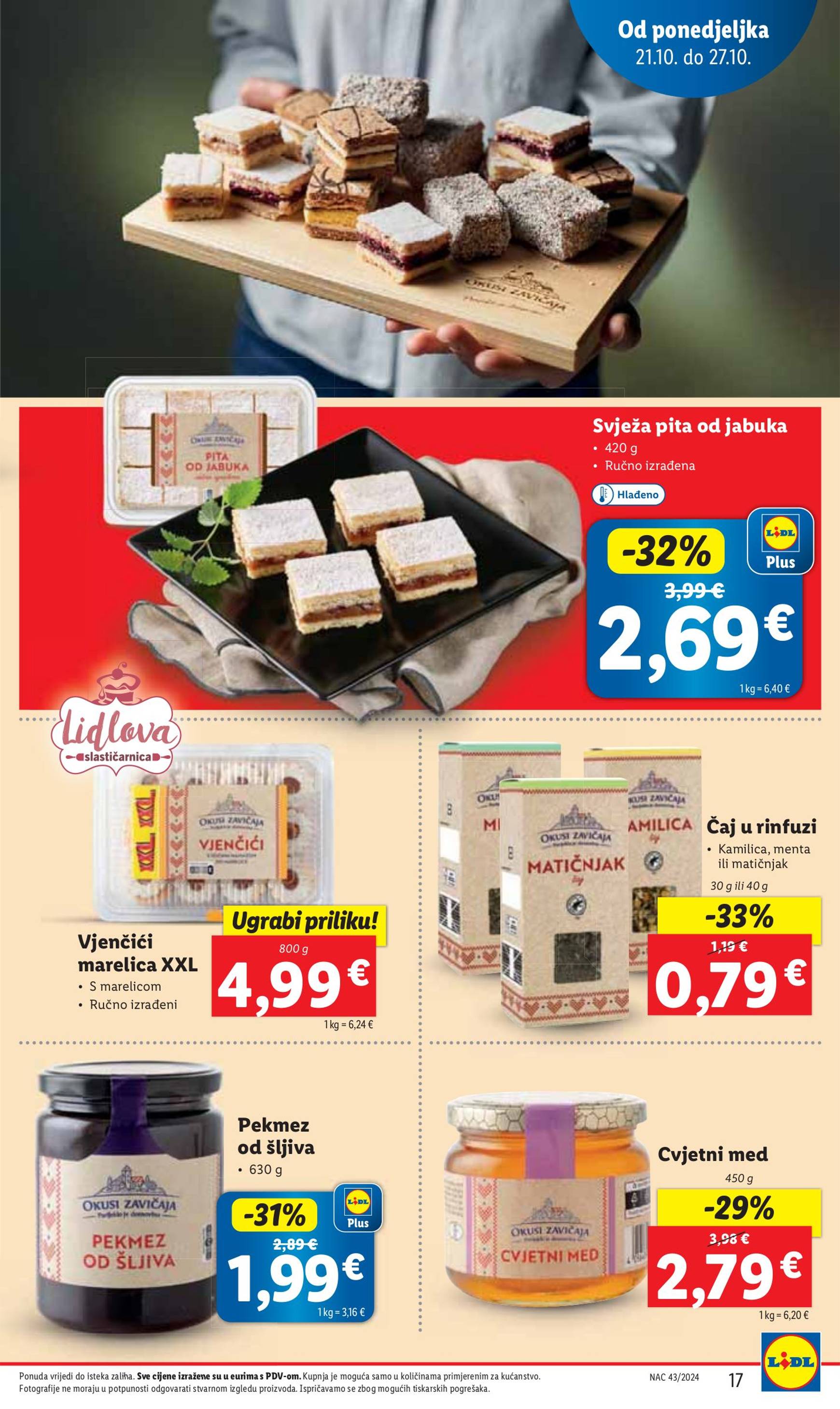 lidl - Lidl katalog vrijedi od 21.10. do 27.10. - page: 17