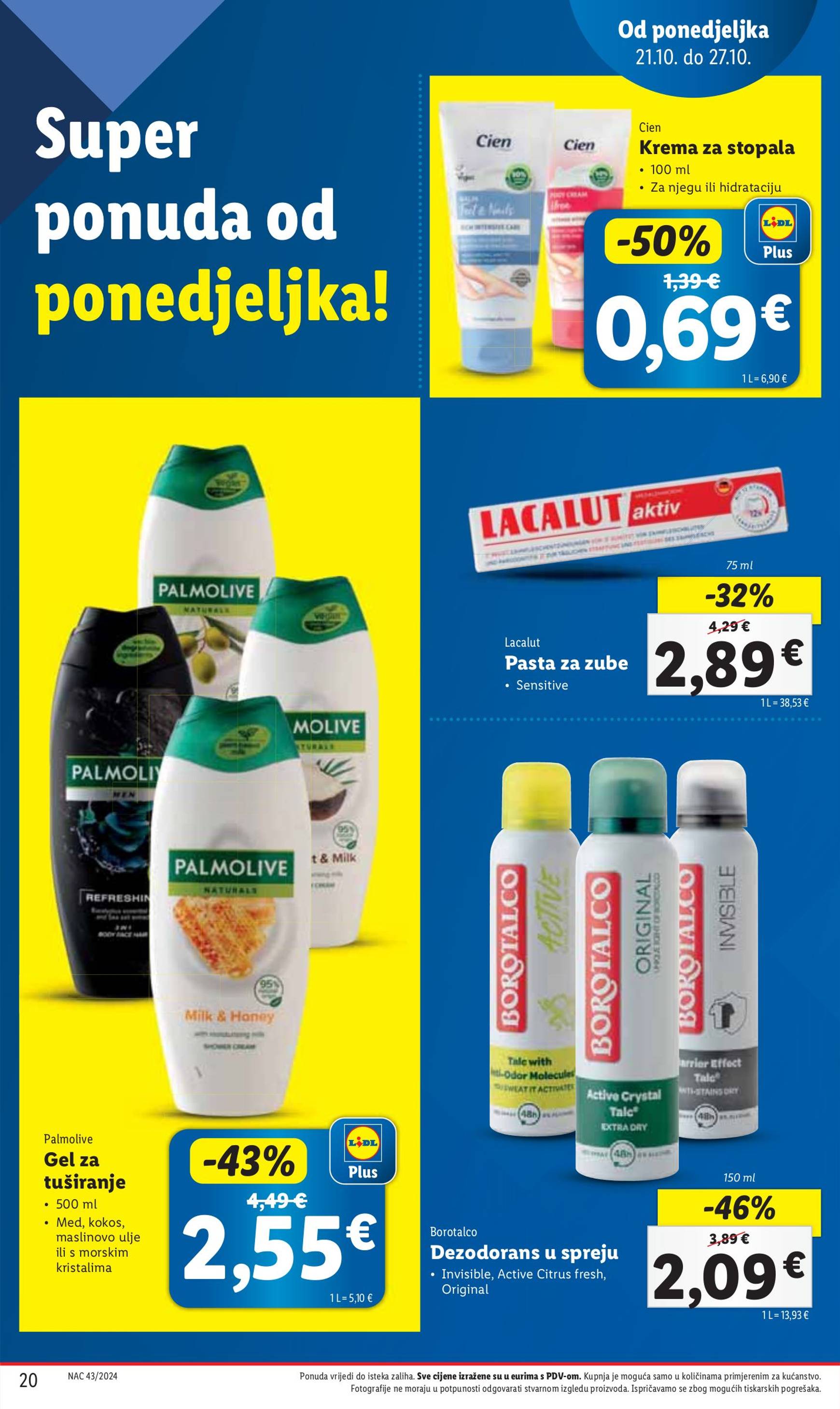 lidl - Lidl katalog vrijedi od 21.10. do 27.10. - page: 20