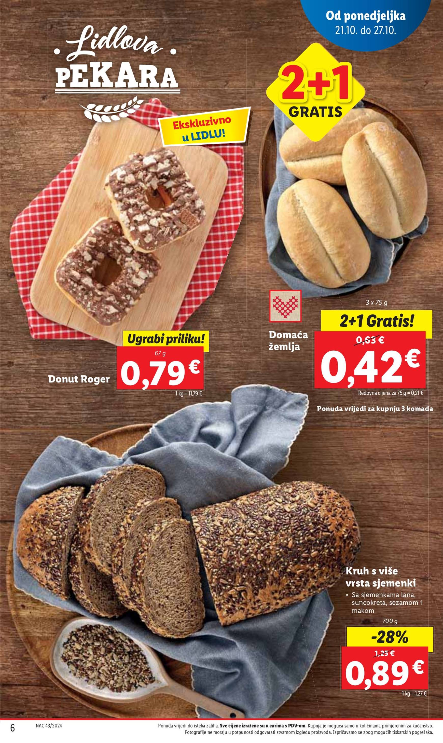 lidl - Lidl katalog vrijedi od 21.10. do 27.10. - page: 6