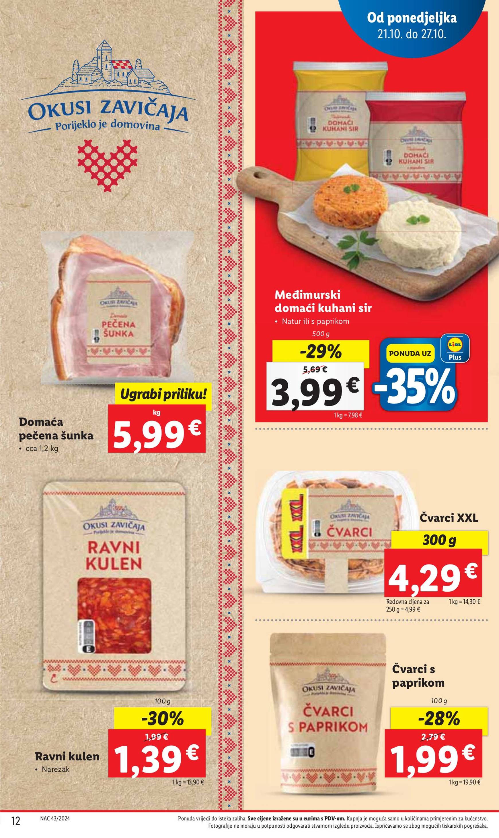 lidl - Lidl katalog vrijedi od 21.10. do 27.10. - page: 12