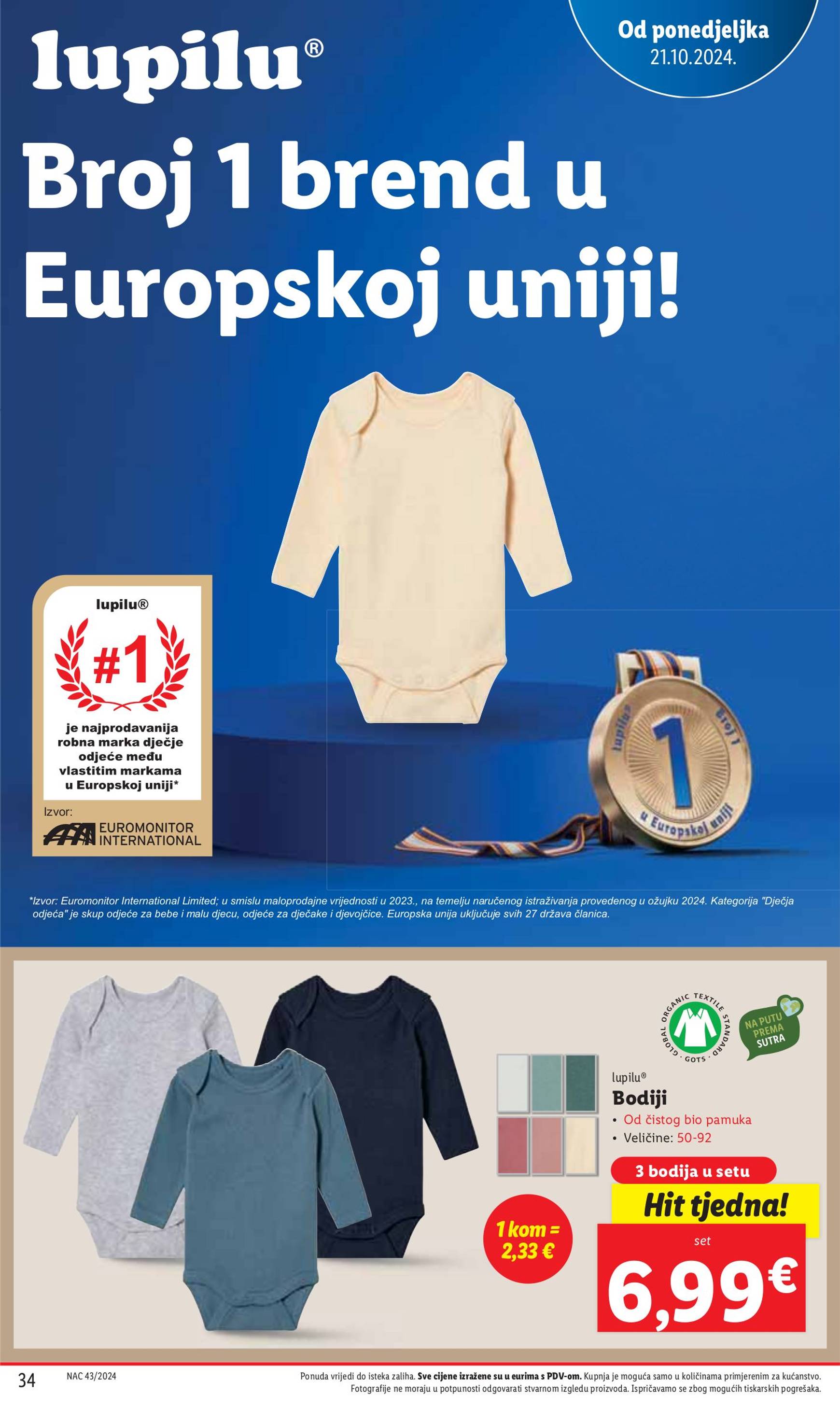 lidl - Lidl katalog vrijedi od 21.10. do 27.10. - page: 34