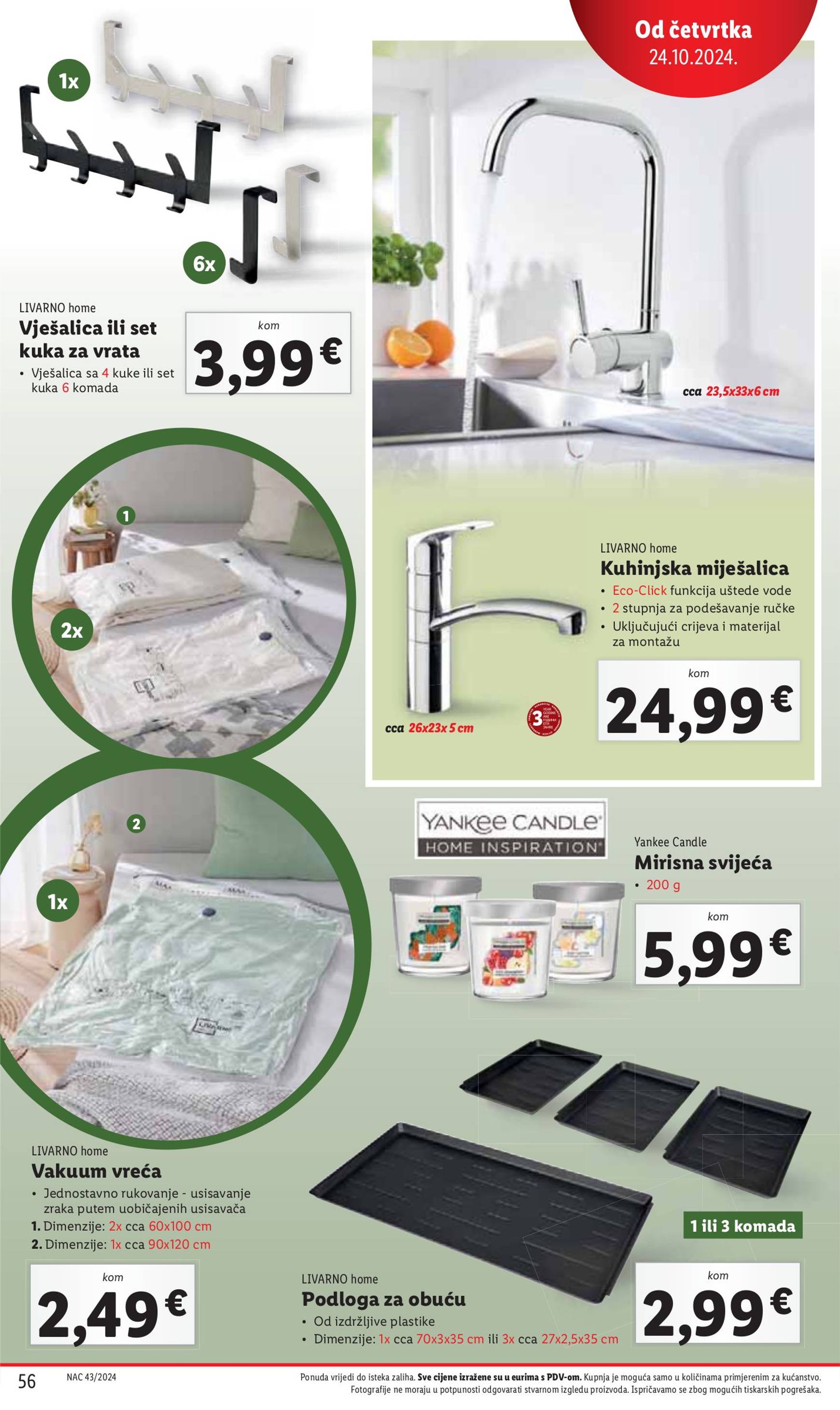 lidl - Lidl katalog vrijedi od 21.10. do 27.10. - page: 56