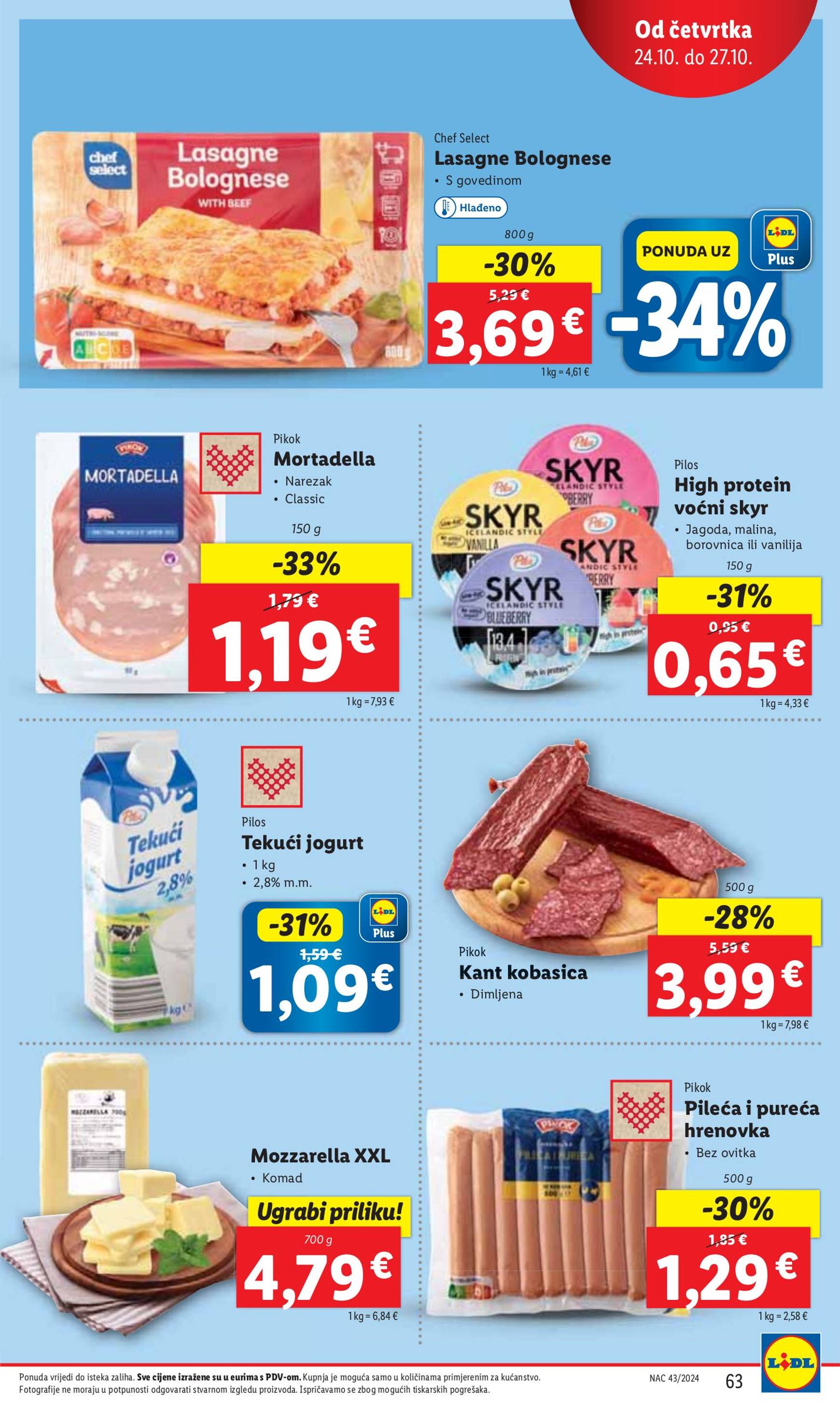 lidl - Lidl katalog vrijedi od 21.10. do 27.10. - page: 63