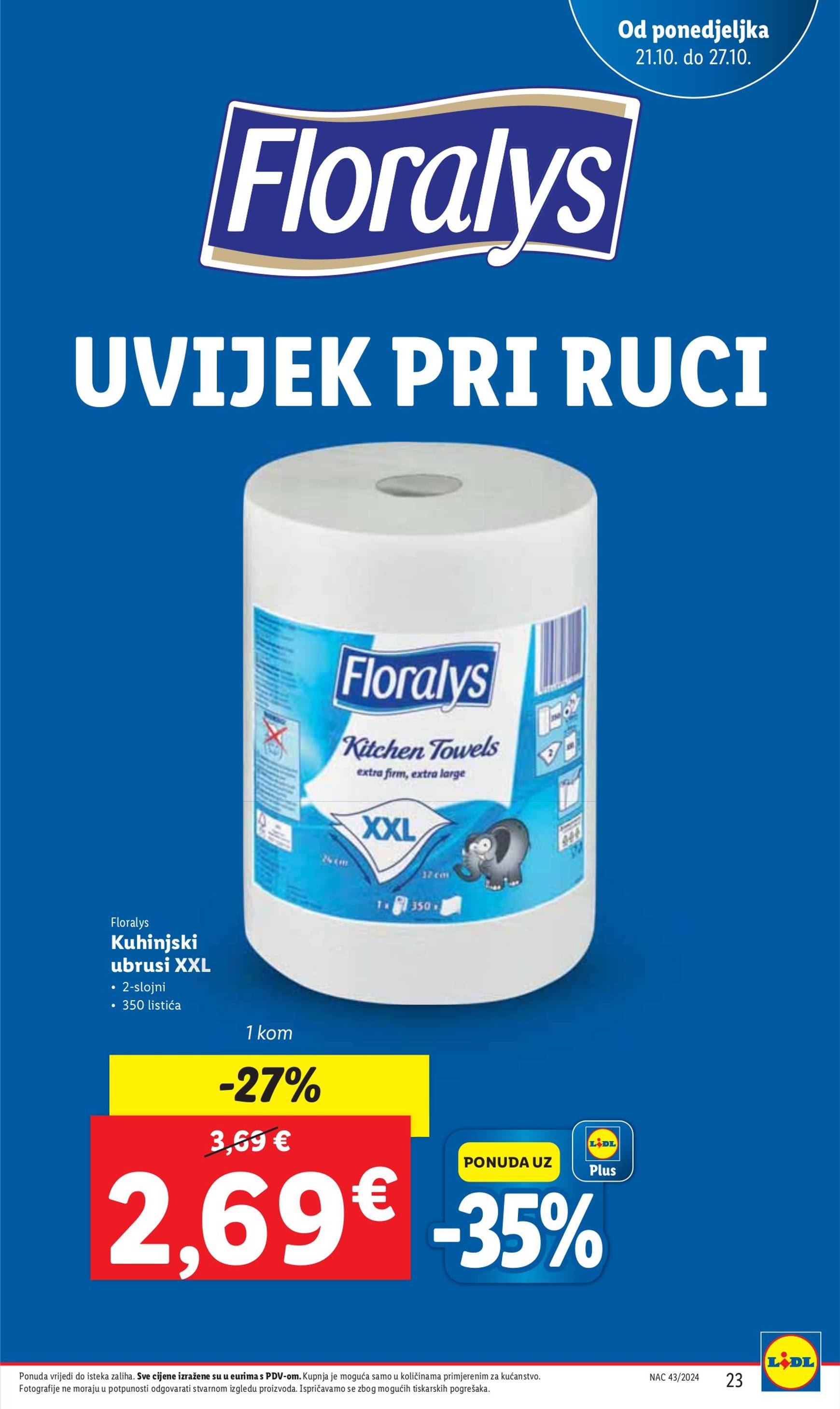 lidl - Lidl katalog vrijedi od 21.10. do 27.10. - page: 23