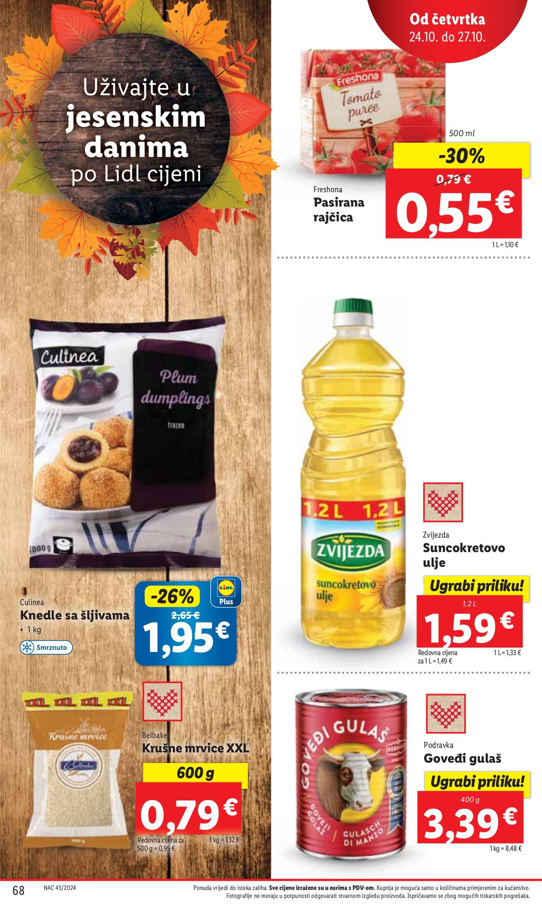 lidl - Lidl katalog vrijedi od 21.10. do 27.10. - page: 68