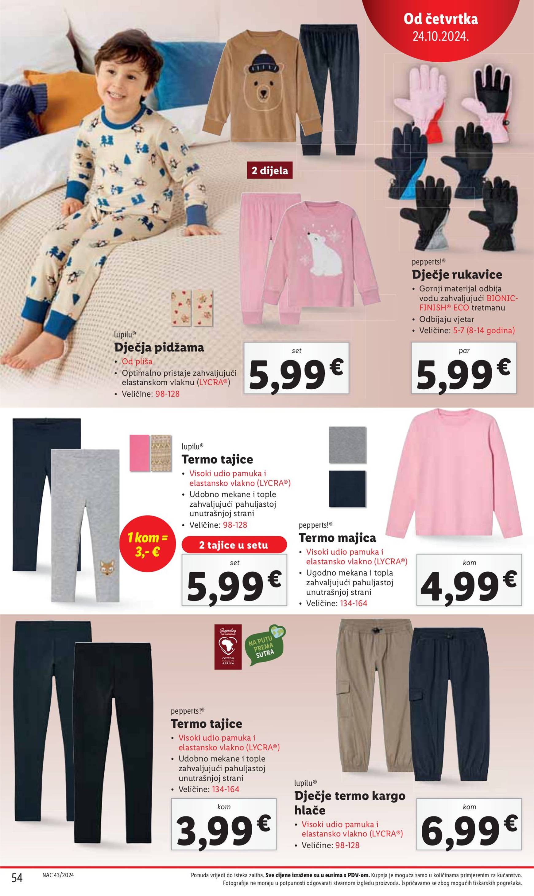 lidl - Lidl katalog vrijedi od 21.10. do 27.10. - page: 54