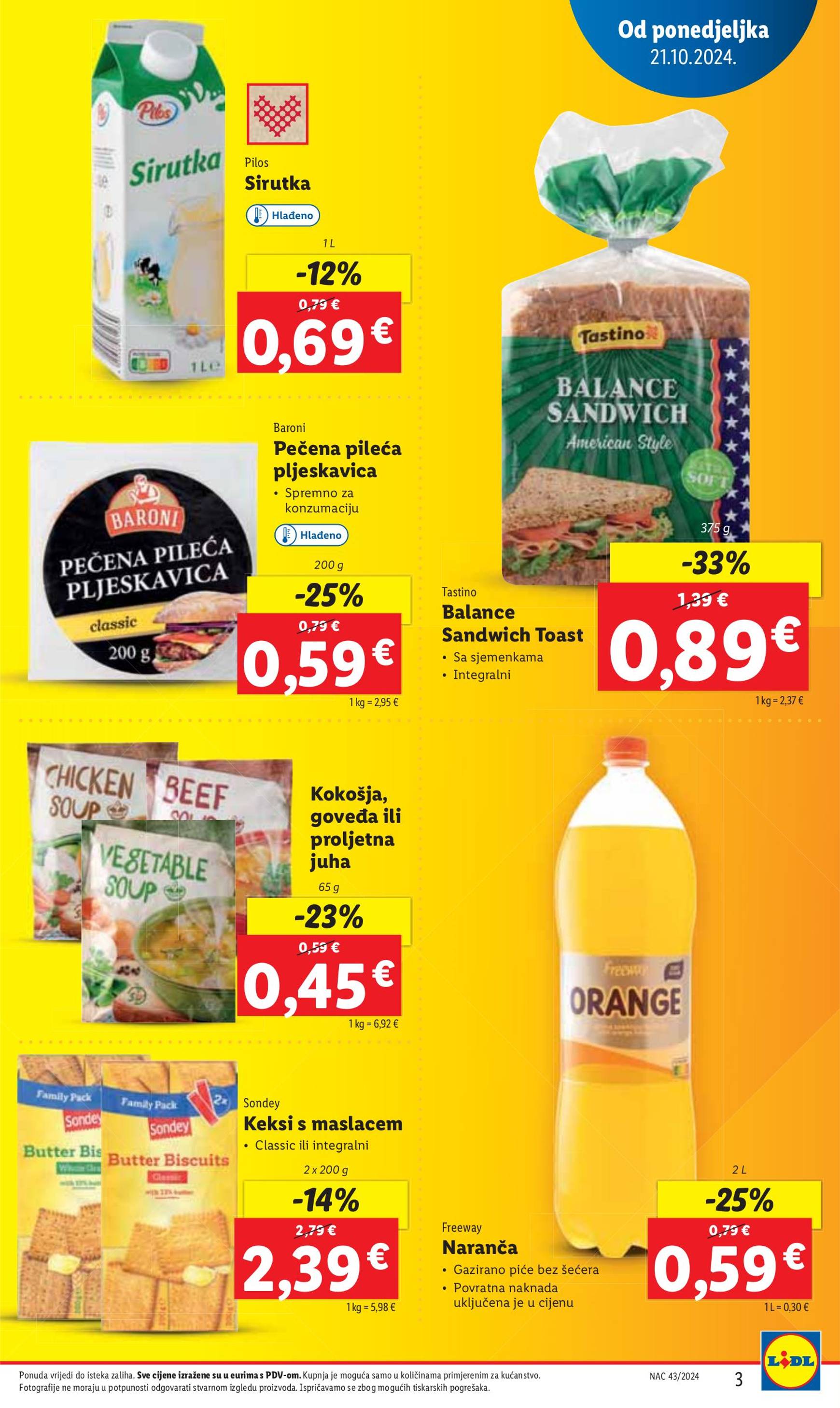 lidl - Lidl katalog vrijedi od 21.10. do 27.10. - page: 3