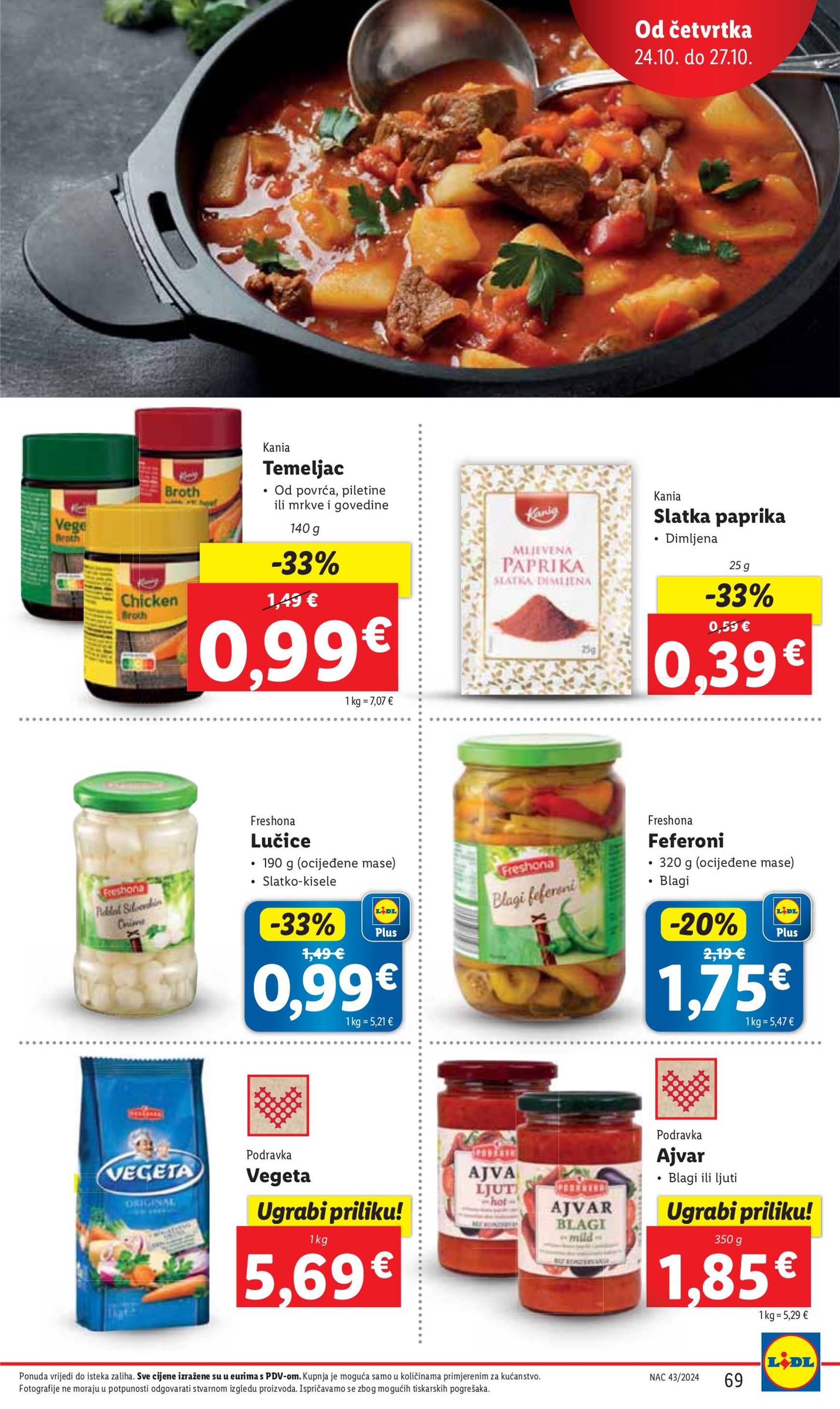 lidl - Lidl katalog vrijedi od 21.10. do 27.10. - page: 69