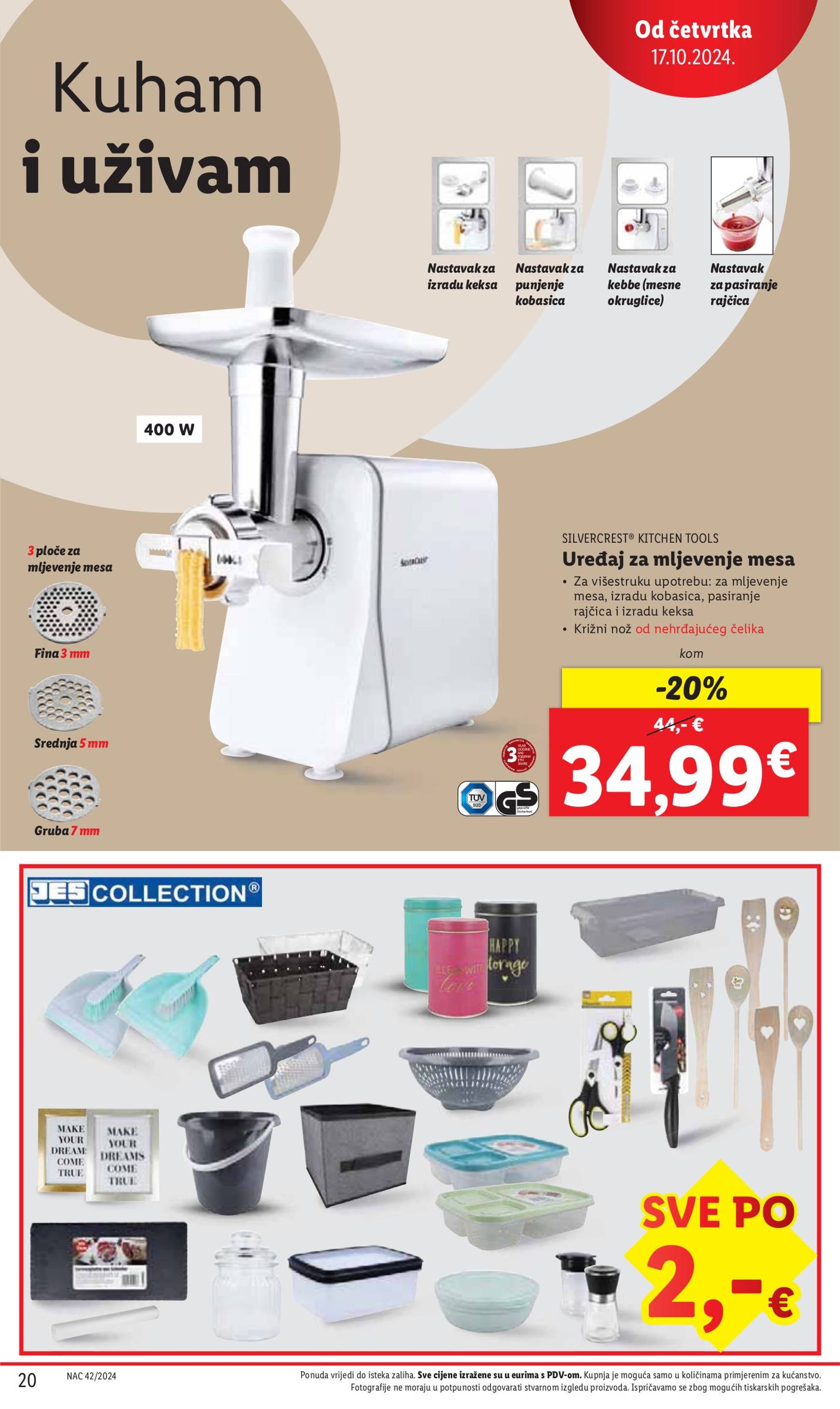 lidl - Lidl katalog vrijedi od 17.10. do 20.10. - page: 20