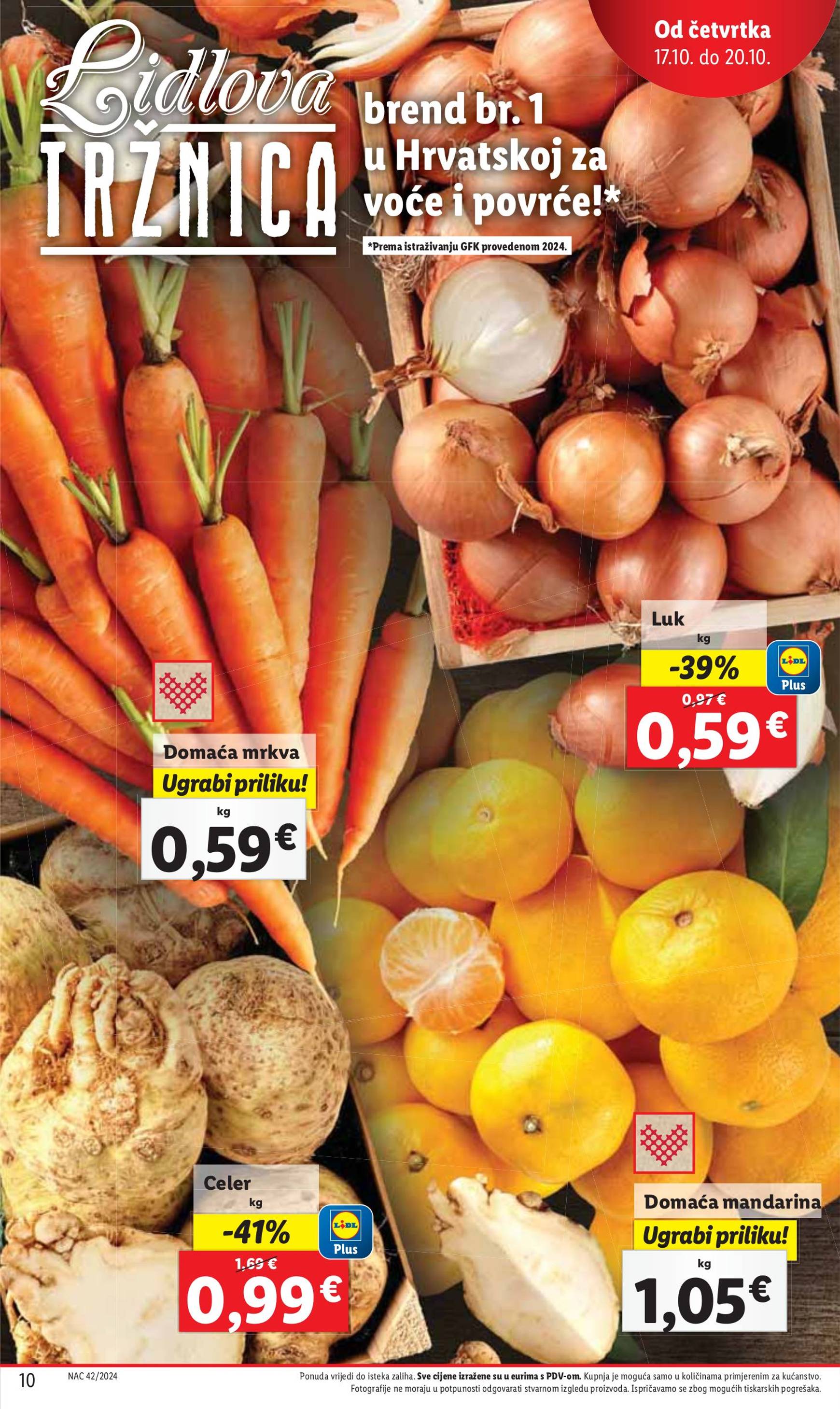 lidl - Lidl katalog vrijedi od 17.10. do 20.10. - page: 10