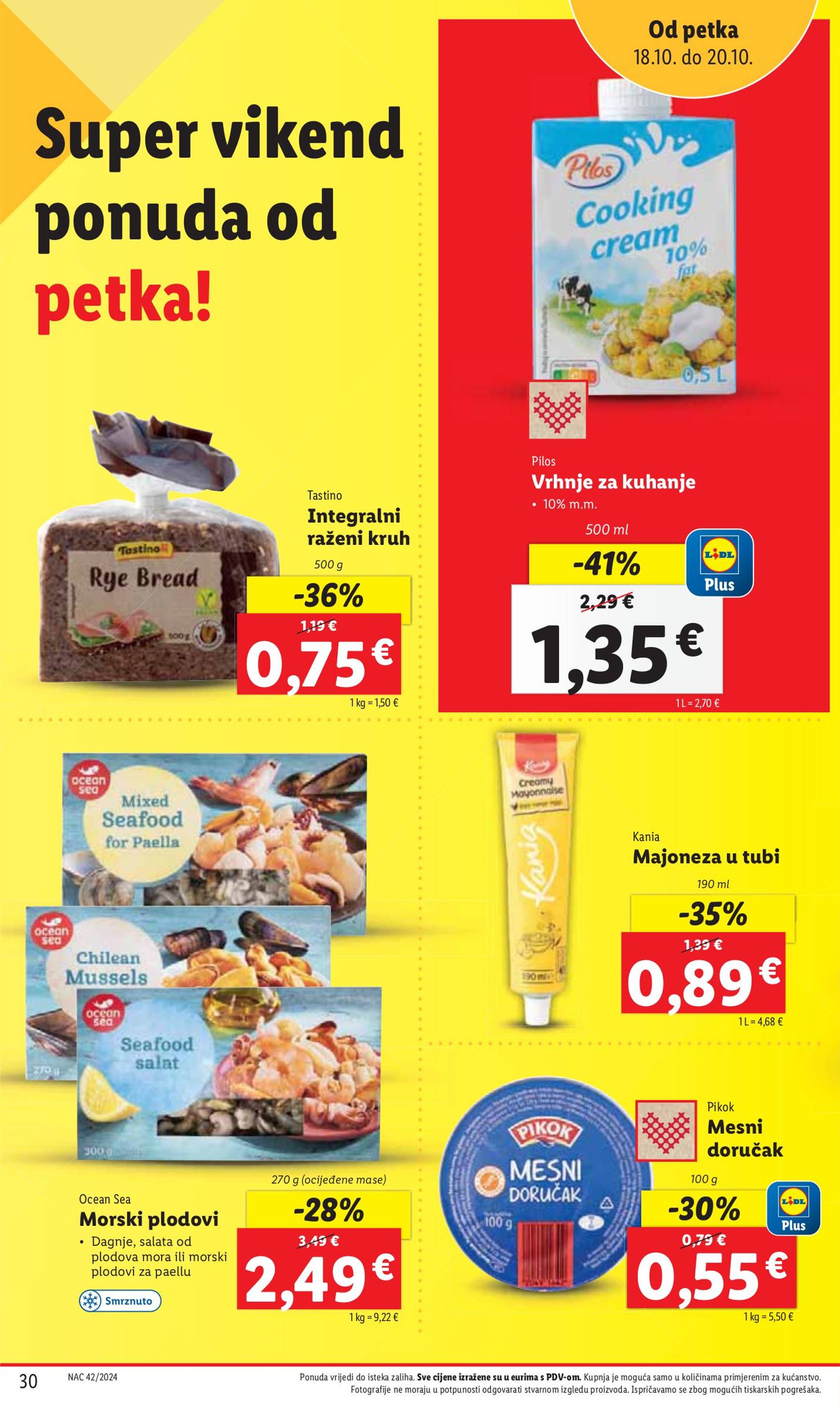 lidl - Lidl katalog vrijedi od 17.10. do 20.10. - page: 30