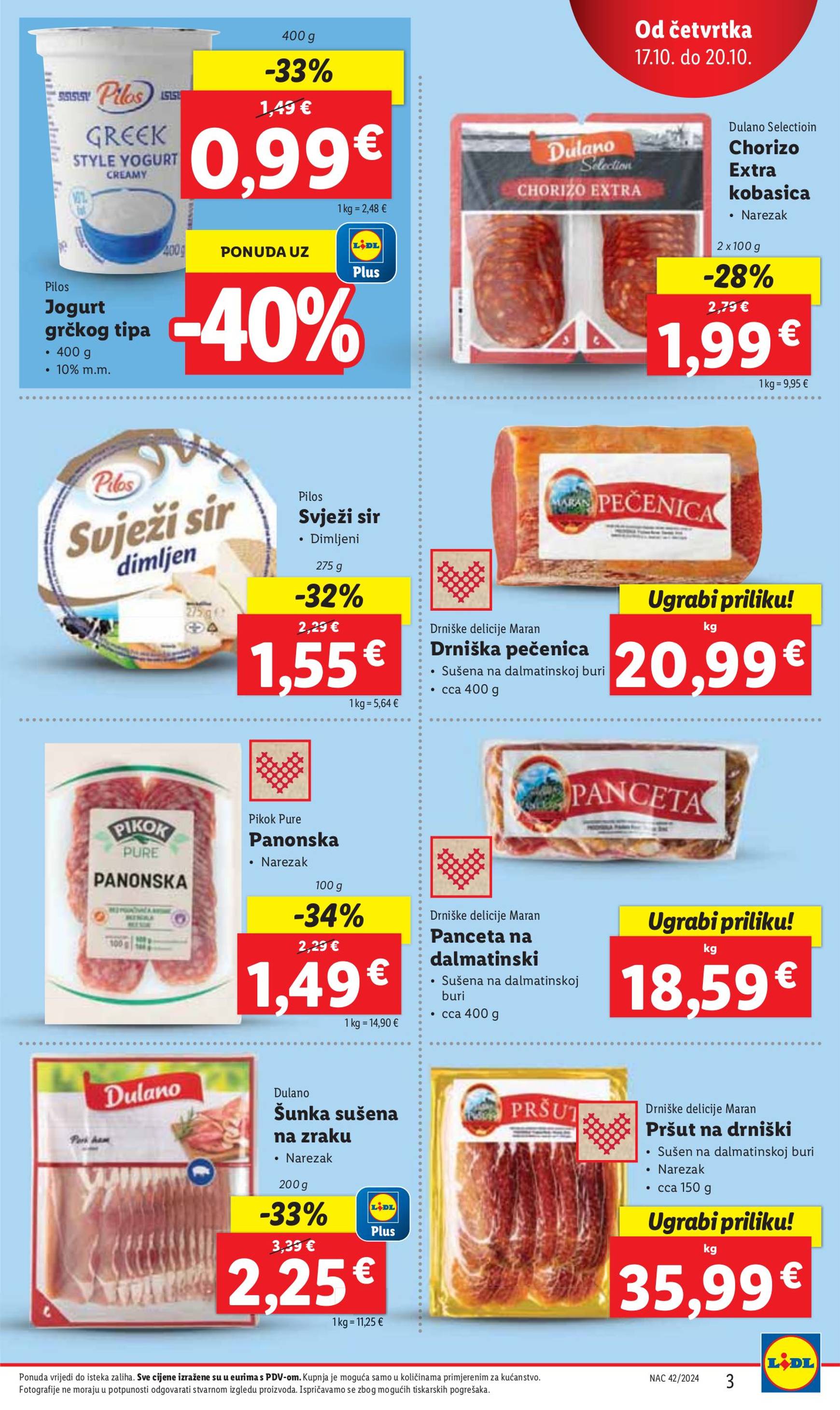 lidl - Lidl katalog vrijedi od 17.10. do 20.10. - page: 3